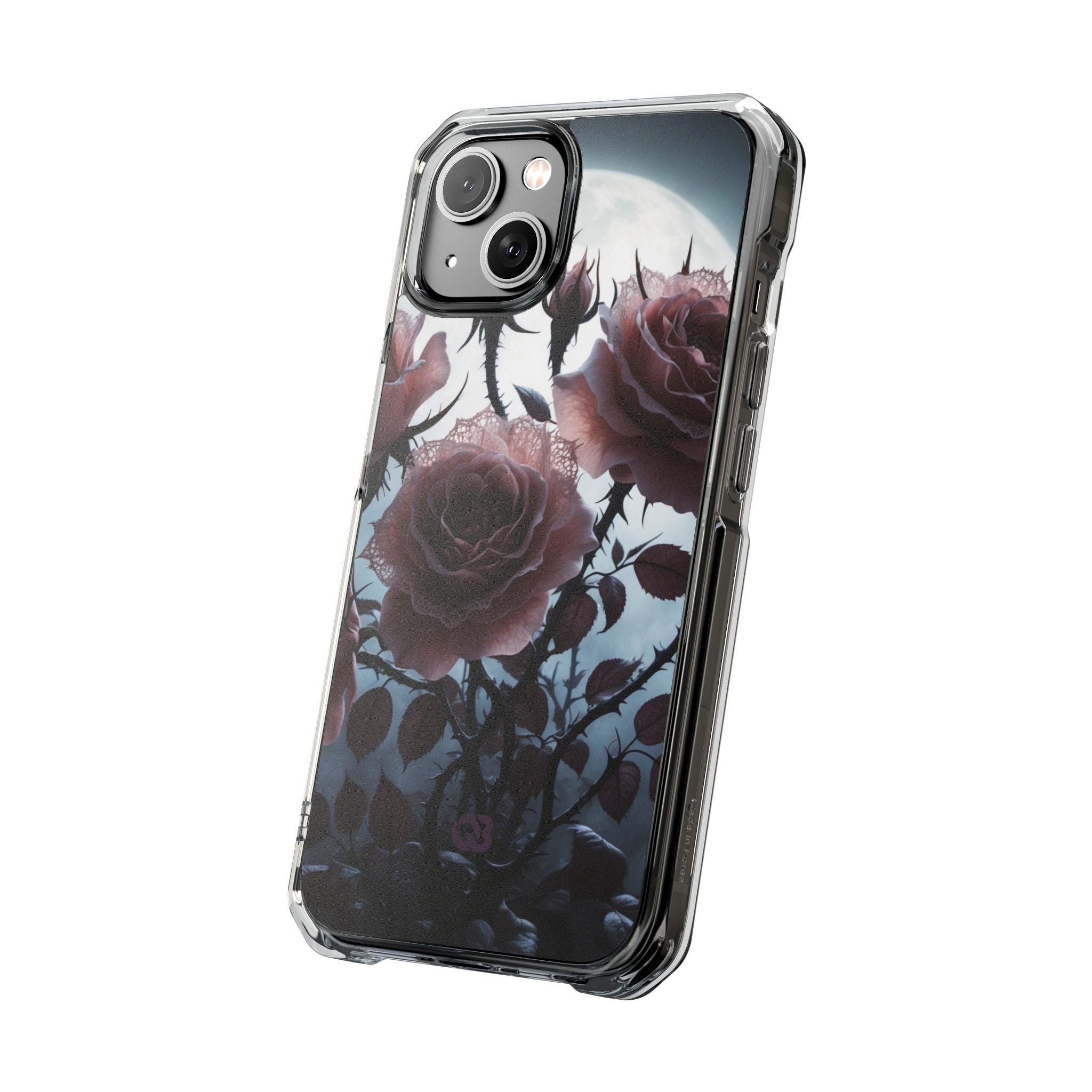 Lunar Lace Petals · Impact Coque de téléphone pour iPhone · Magsafe