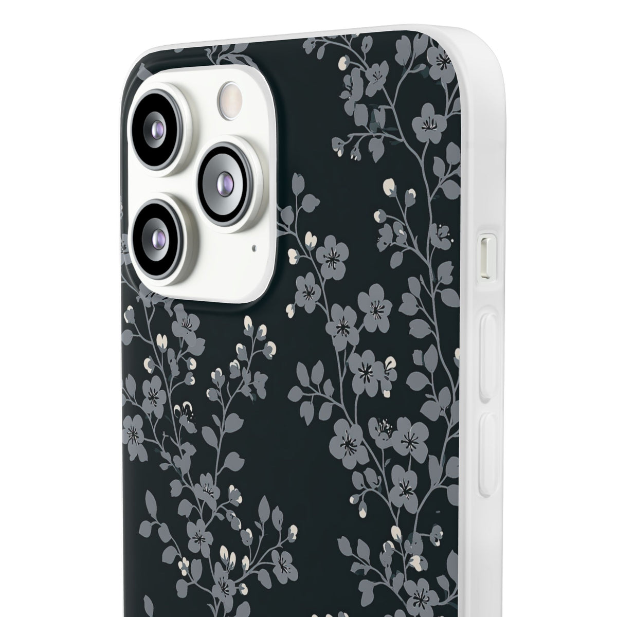 Nocturne Blossom Branch · Lite Phone Case for iPhone · Black