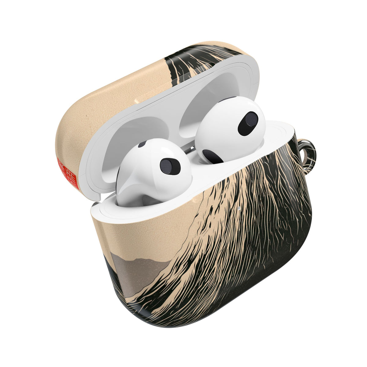 Fuji Summit · Hard Case for AirPods & AirPods Pro · Beige