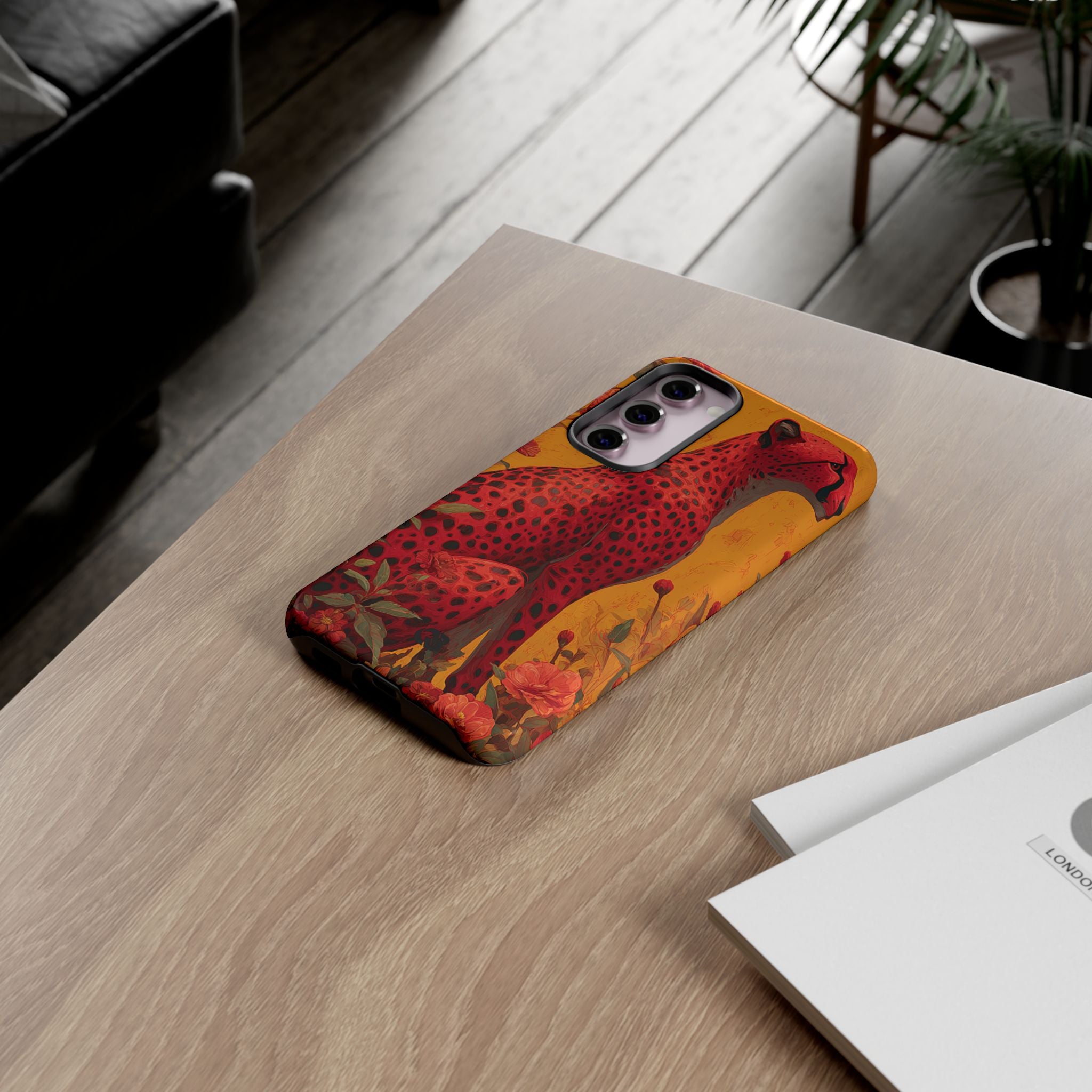 Scarlet Spotted Predator · Tough Phone Case for Samsung