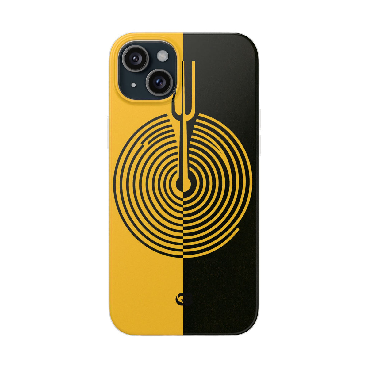 Yellow Lite Phone Case for iPhone - Voltage Sector Pulse