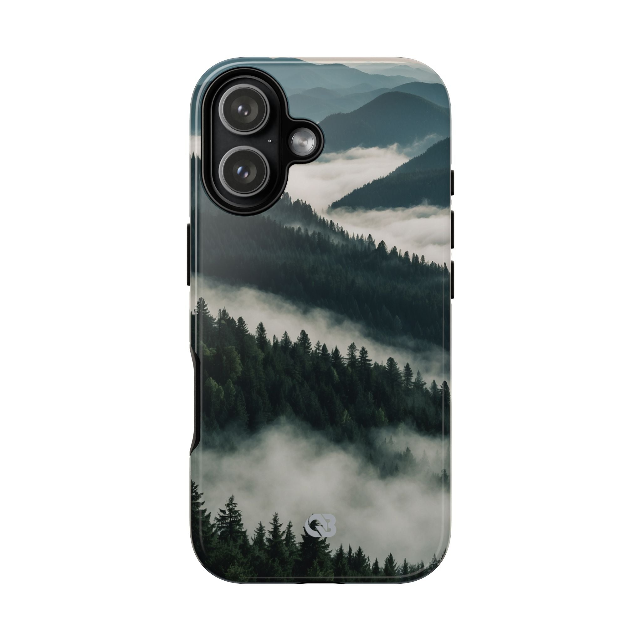 Misty Pine Peaks · Tough Phone Case for iPhone