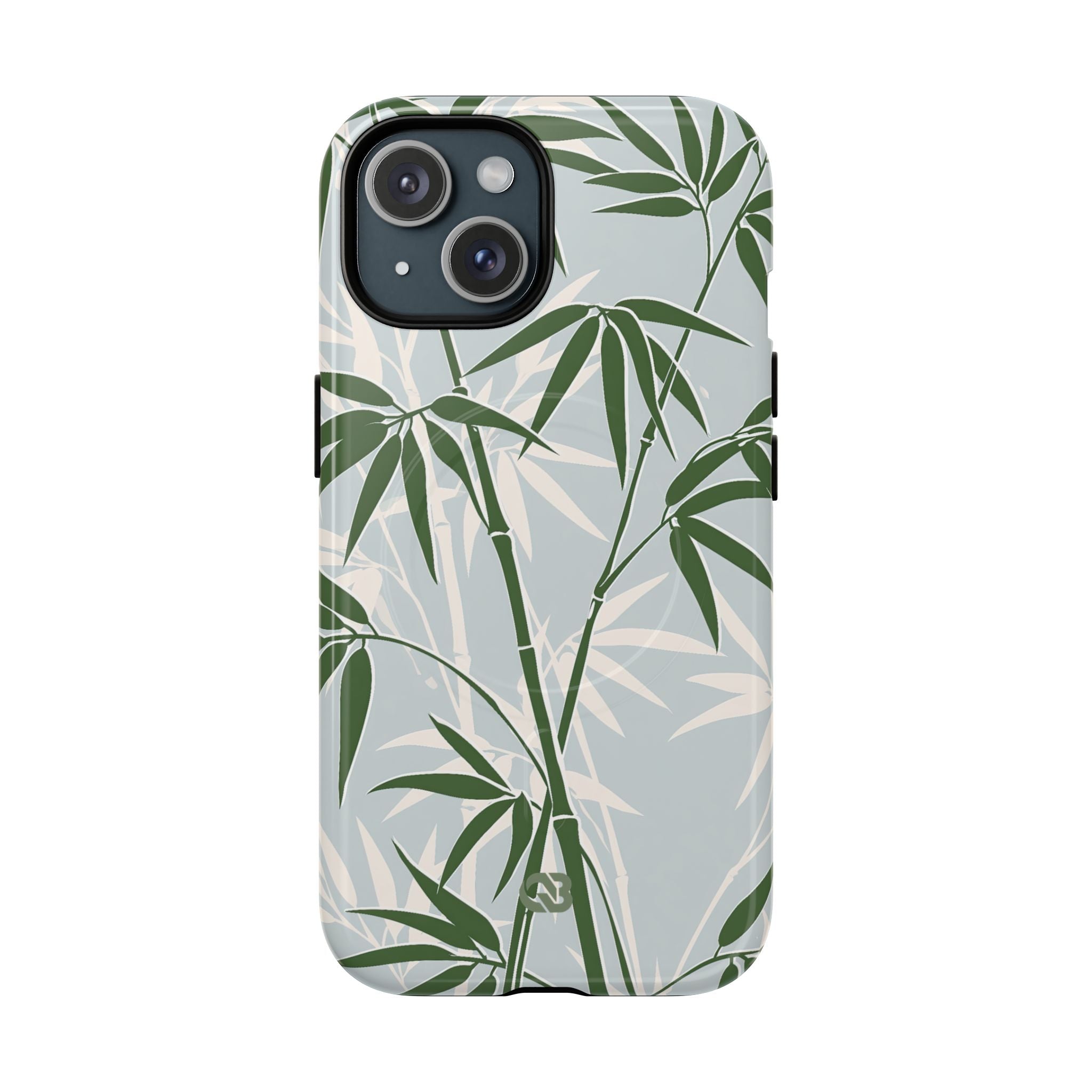 Green Tough 2.0 Magsafe Phone Case for iPhone - Kyoto Bamboo Canopy
