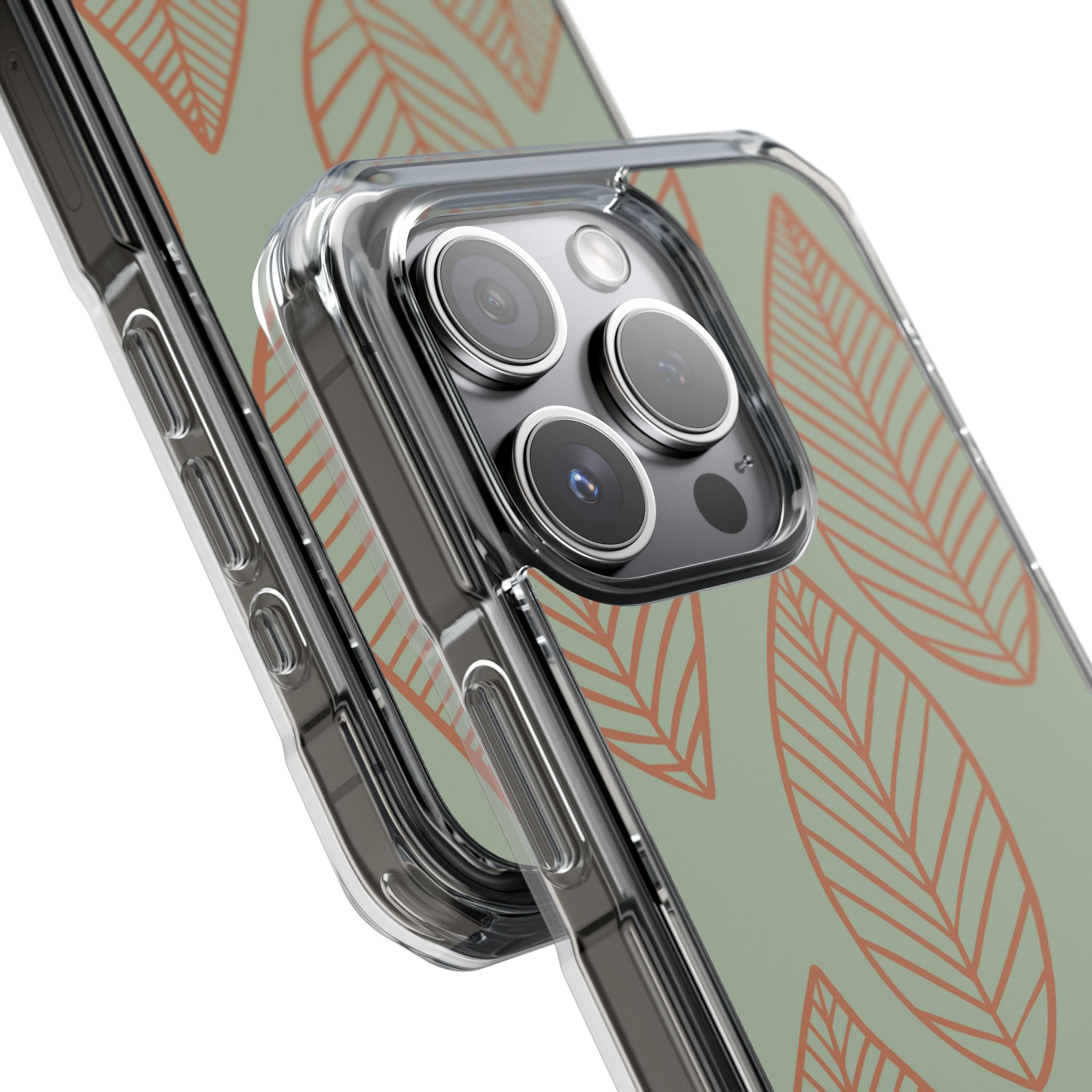 Sage Earth Leaves · Impact Telefoncover for iPhone · Magsafe