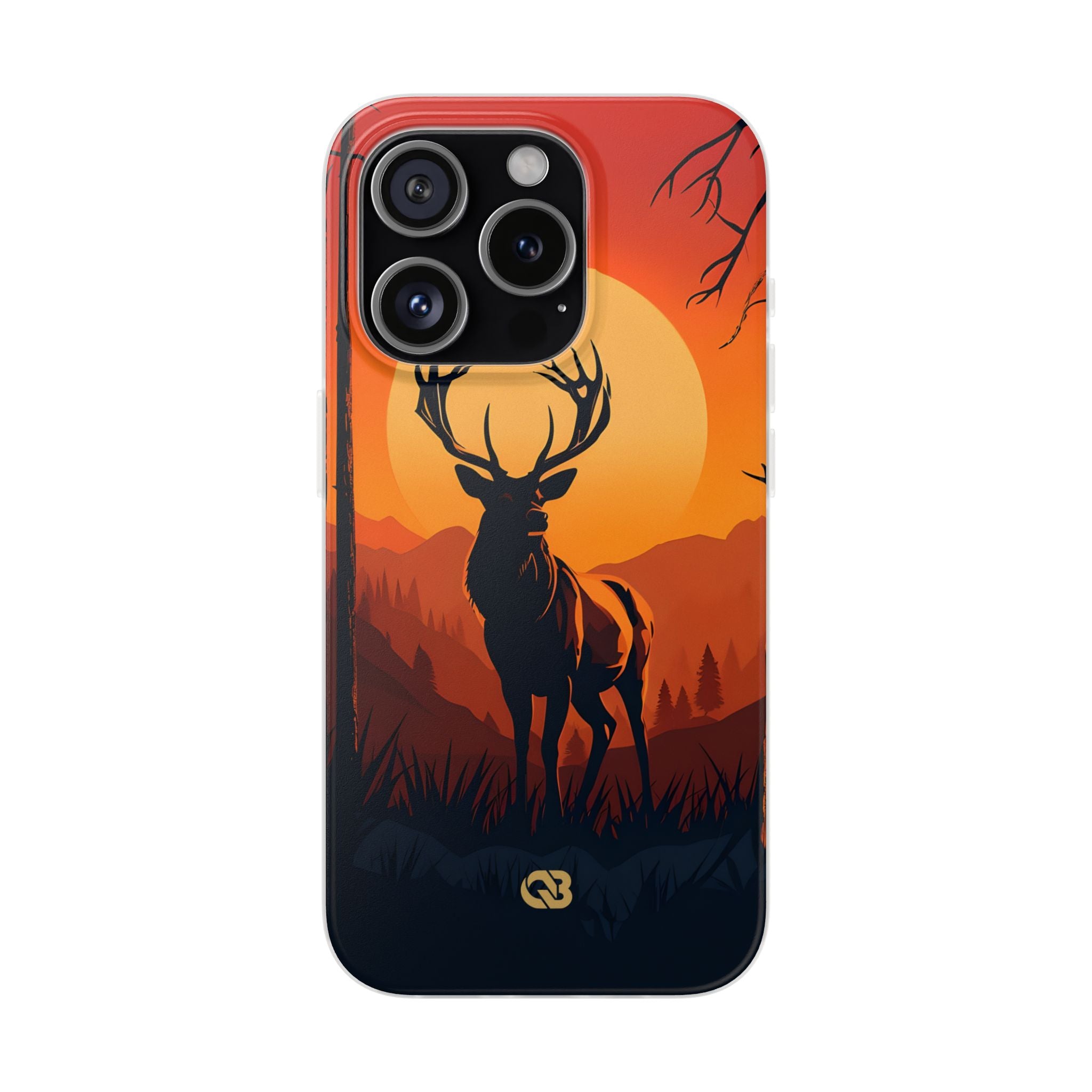 Amber Ridge Stag · Soft Phone Case for iPhone