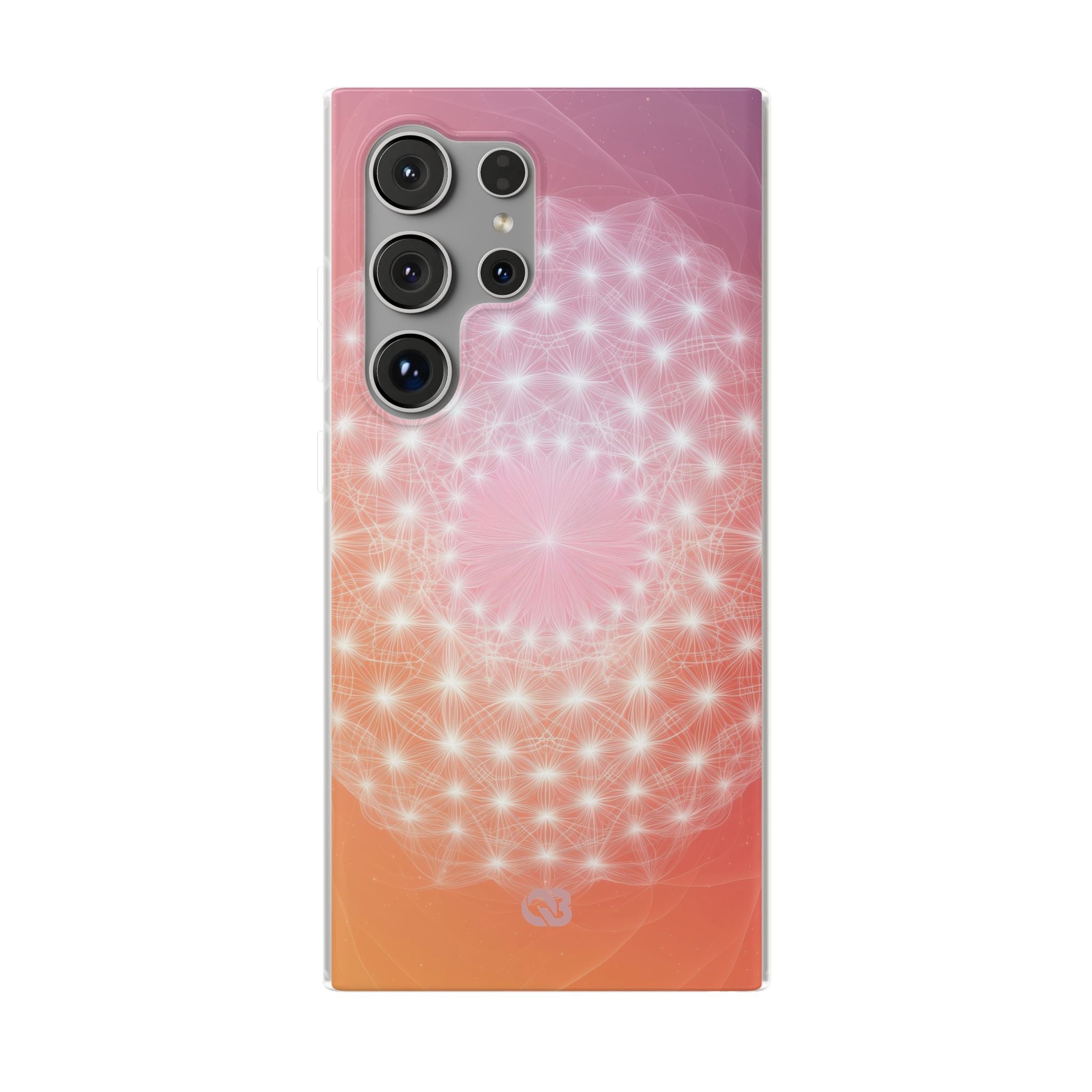 Radiant Stardust Mandala · Soft Mobilskal för Samsung