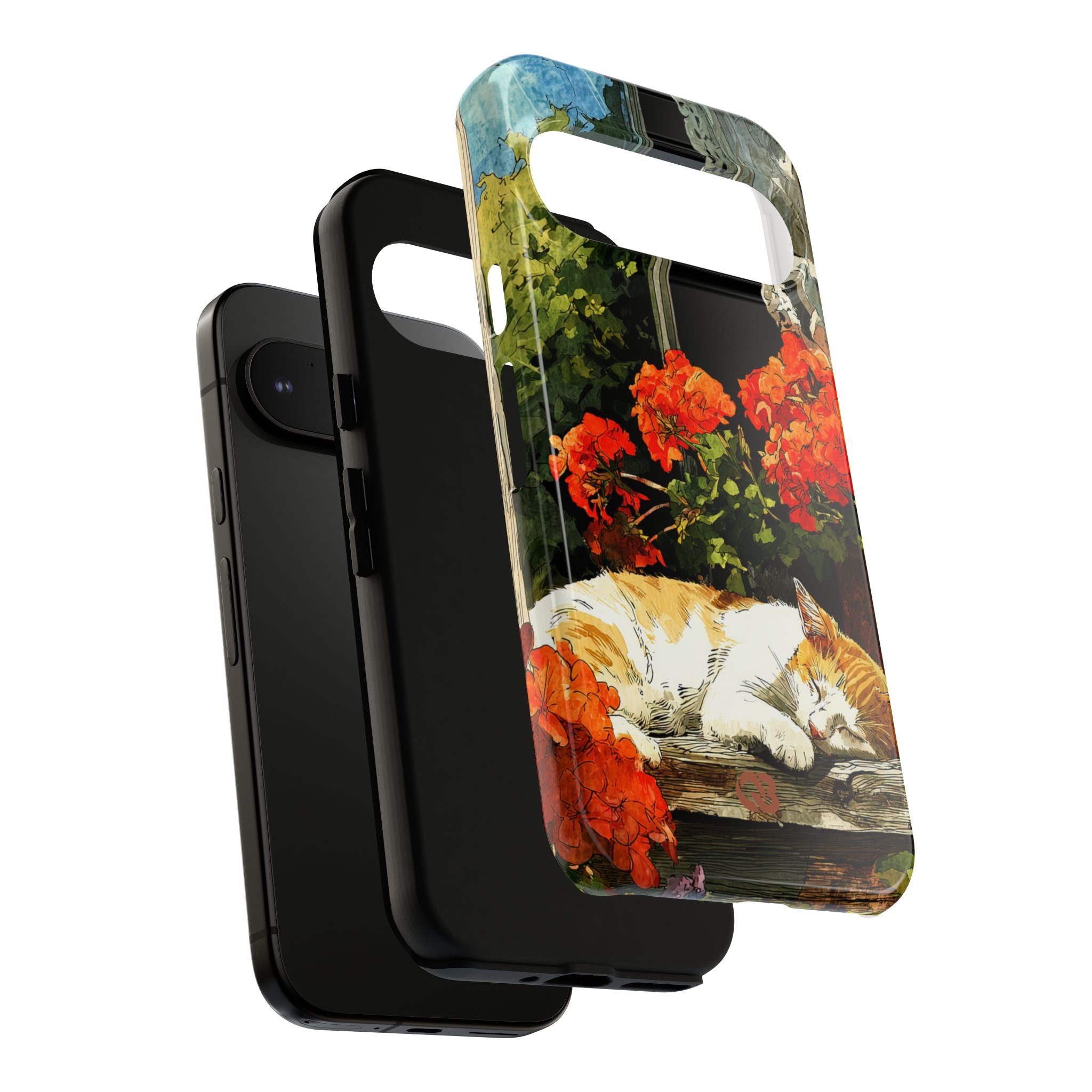 Sleeping Ginger Bloom · Tough Phone Case for Google Pixel