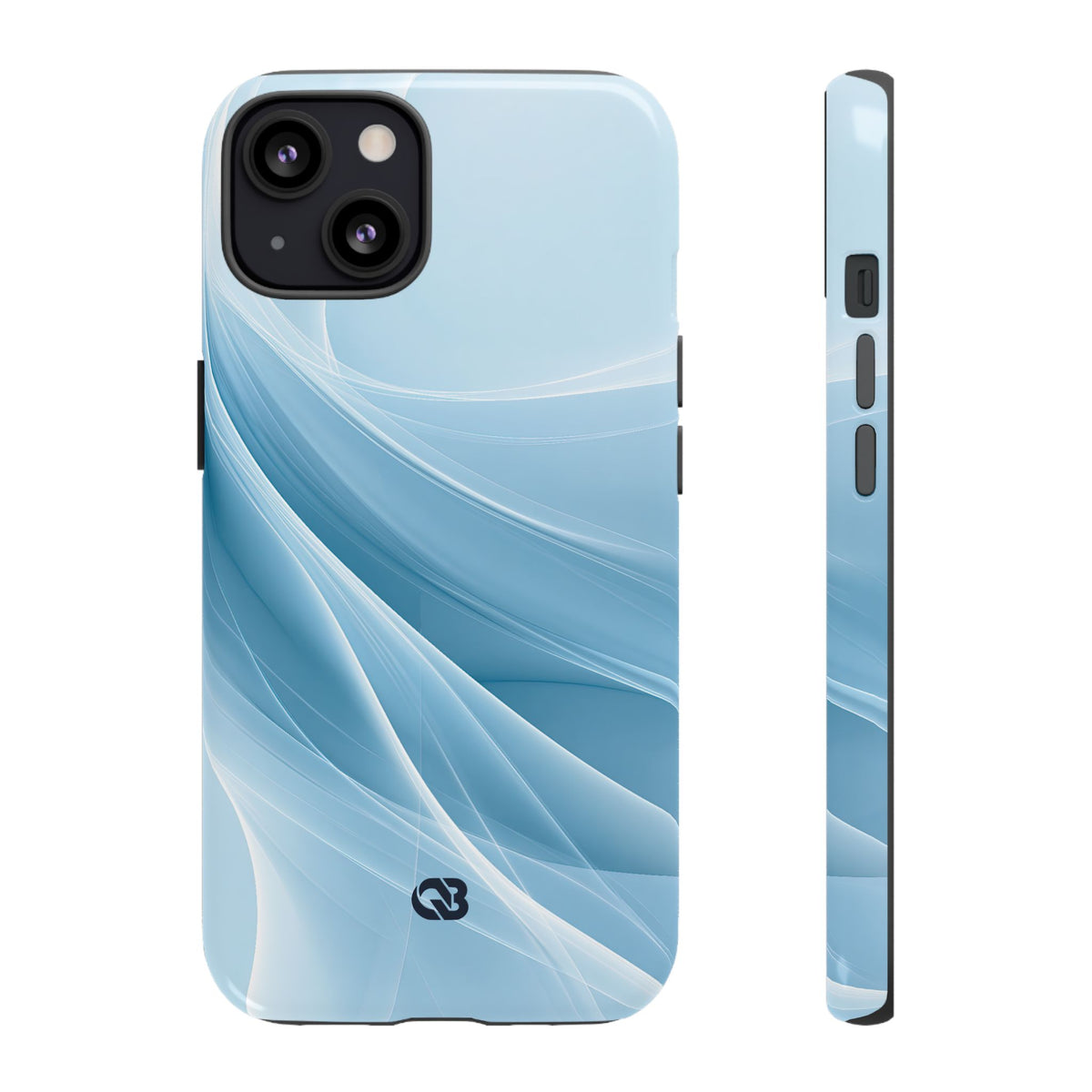 Glacial Ridge Contours · Tough Phone Case for iPhone · Blue