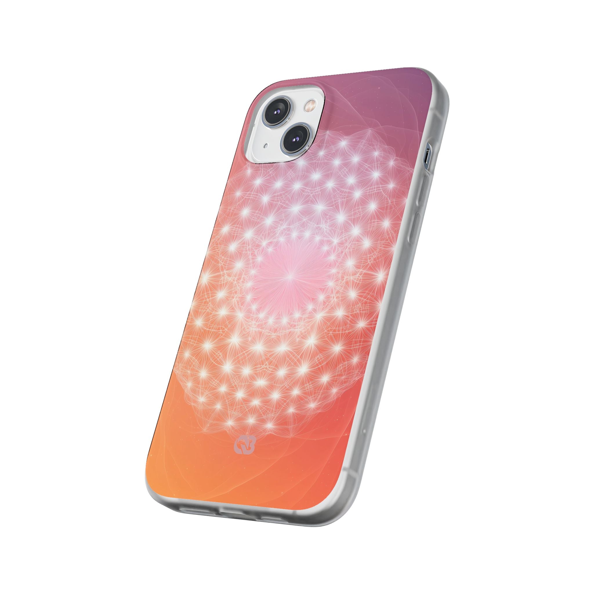 Radiant Stardust Mandala · Soft Phone Case for iPhone