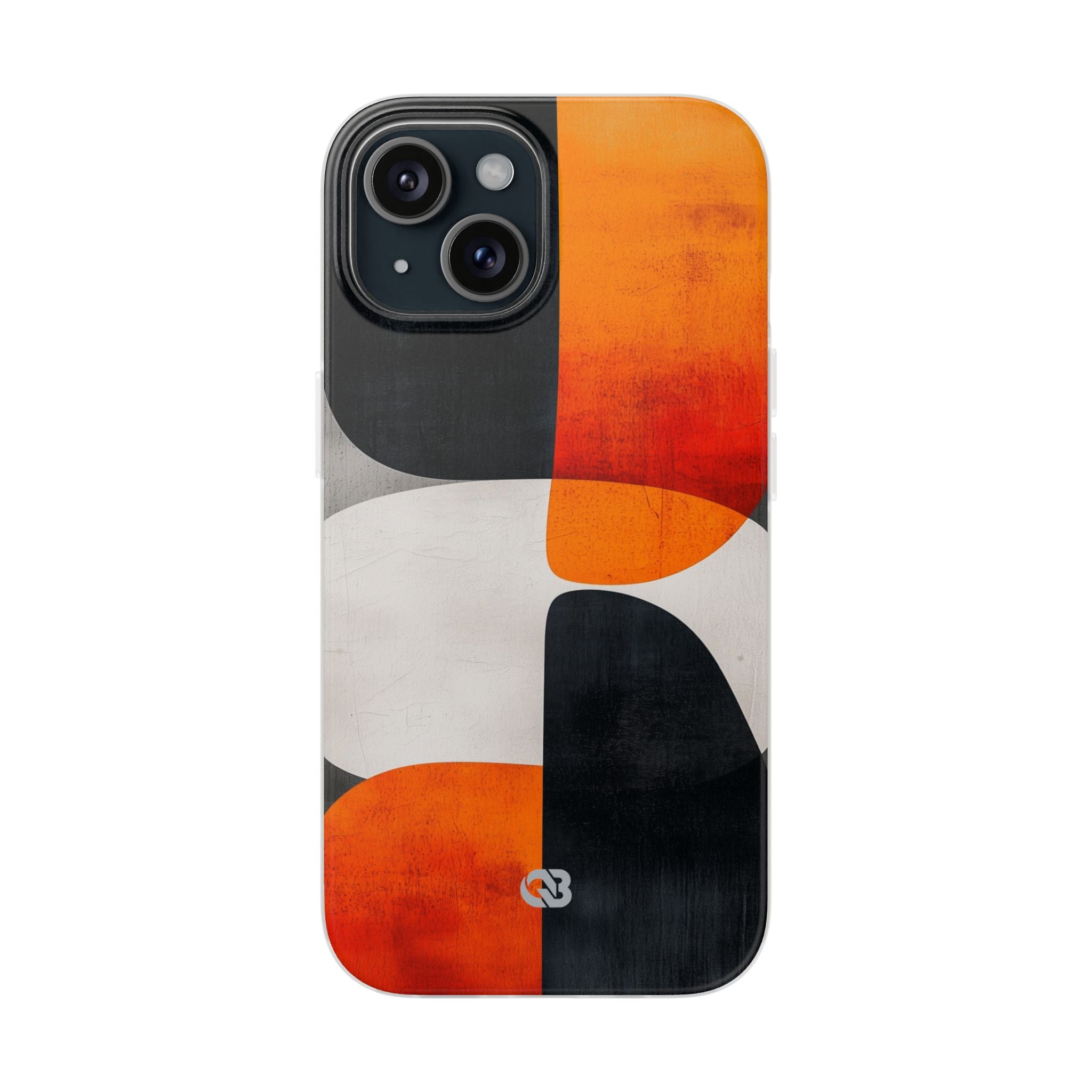 Burnt Amber Flow · Soft Phone Case for iPhone
