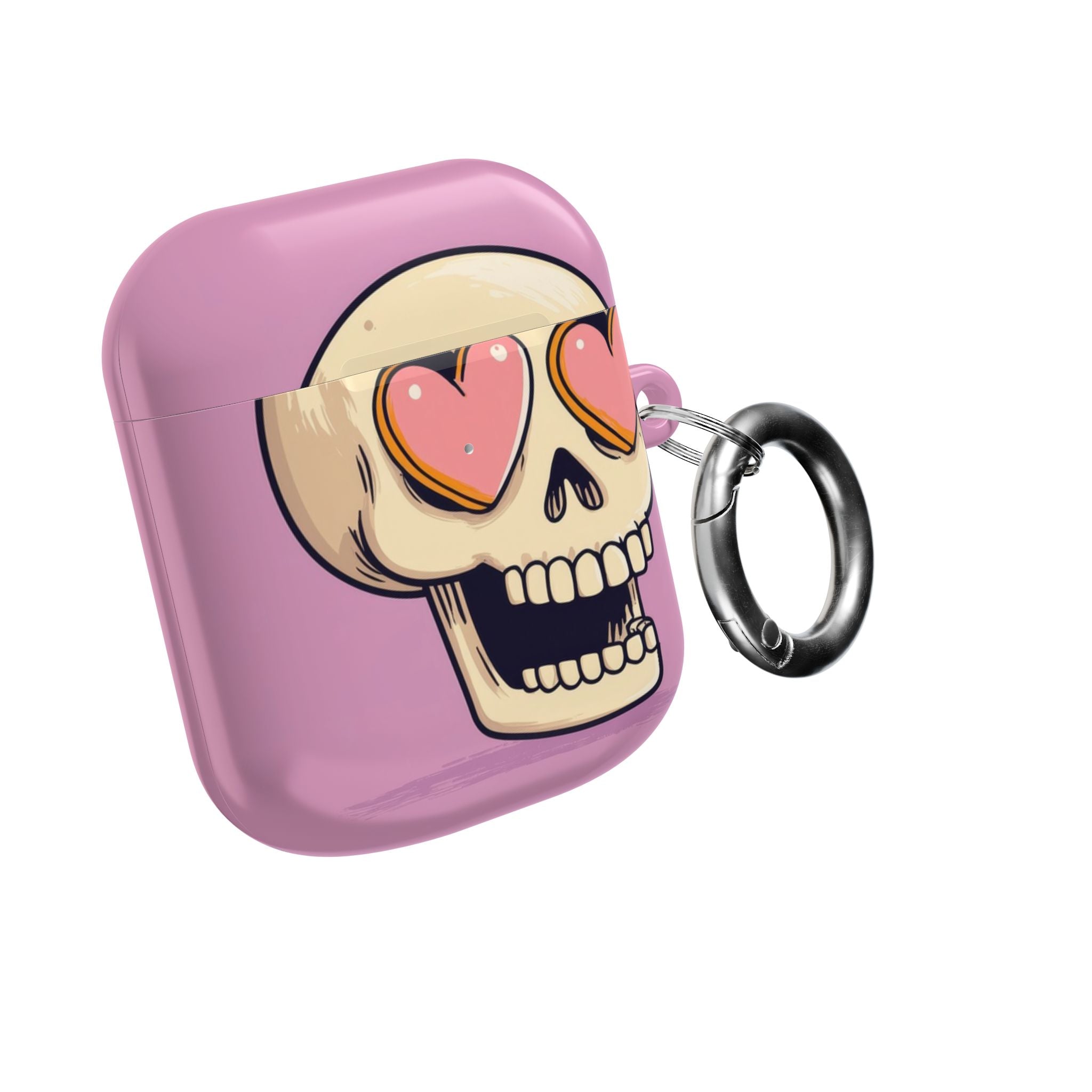 Heart Eyes Skull - AirPods Case