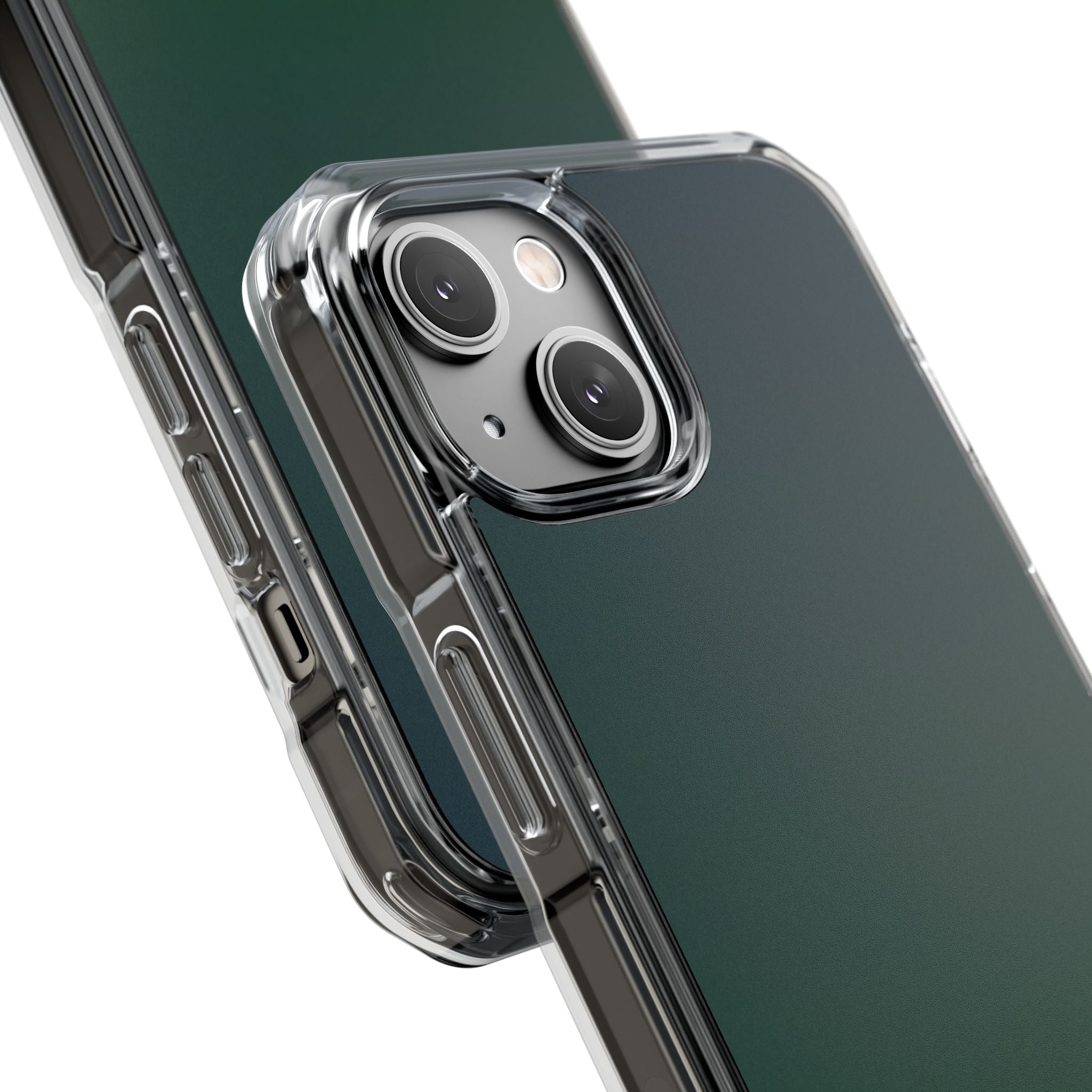 Green Impact MagSafe Phone Case for iPhone - Midnight Pine Horizon