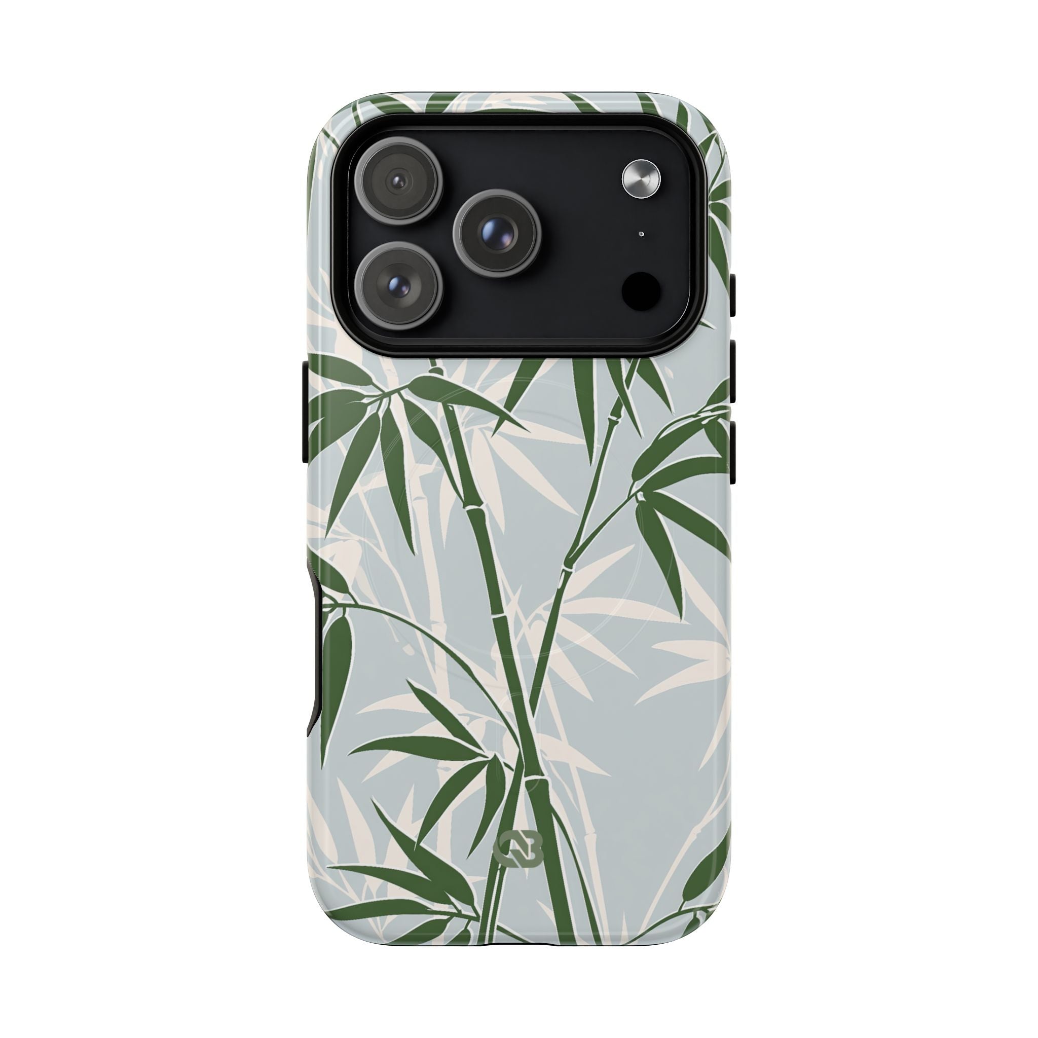 Green Tough 2.0 Magsafe Phone Case for iPhone - Kyoto Bamboo Canopy