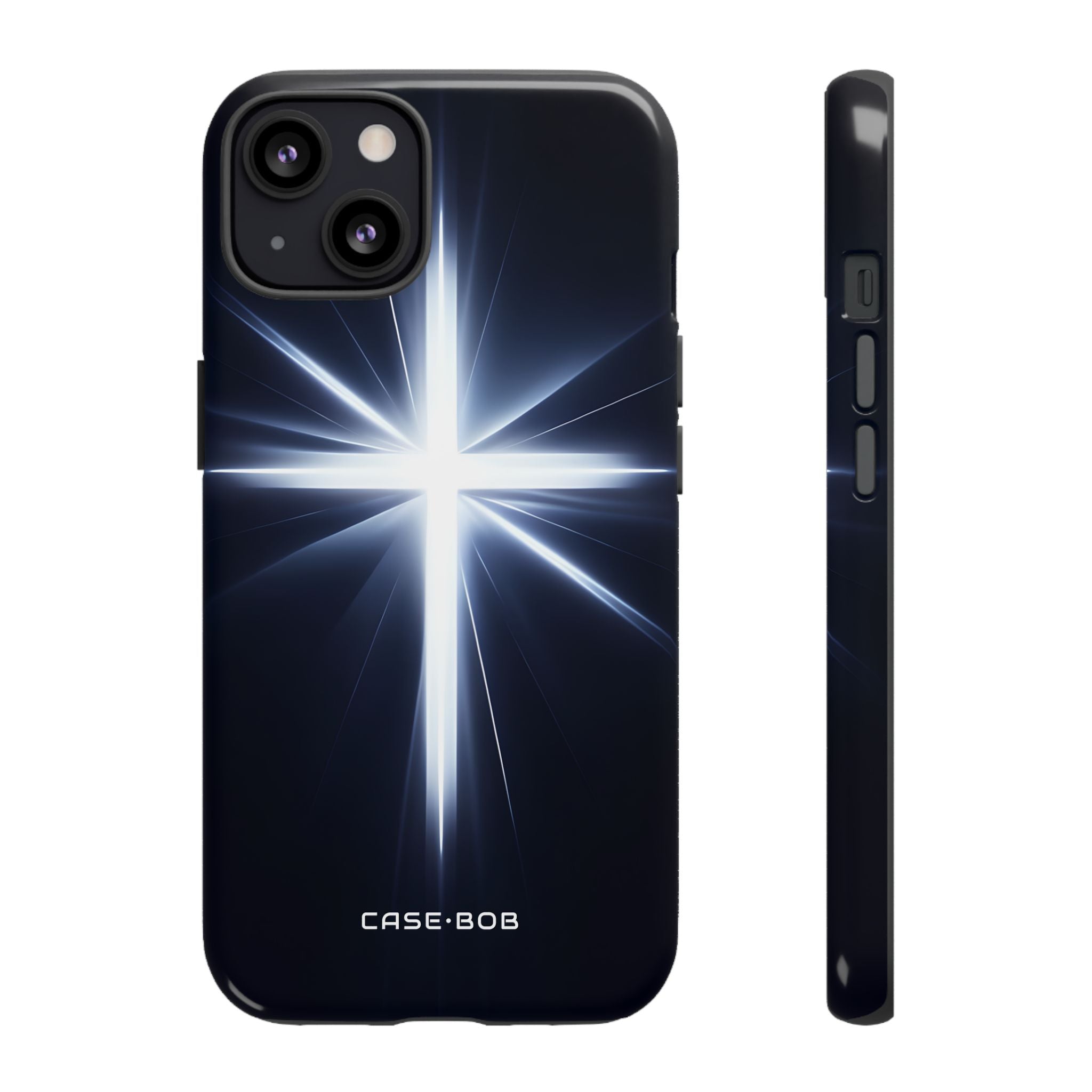 Leuchtendes Crossburst iPhone 13 Case - Tough