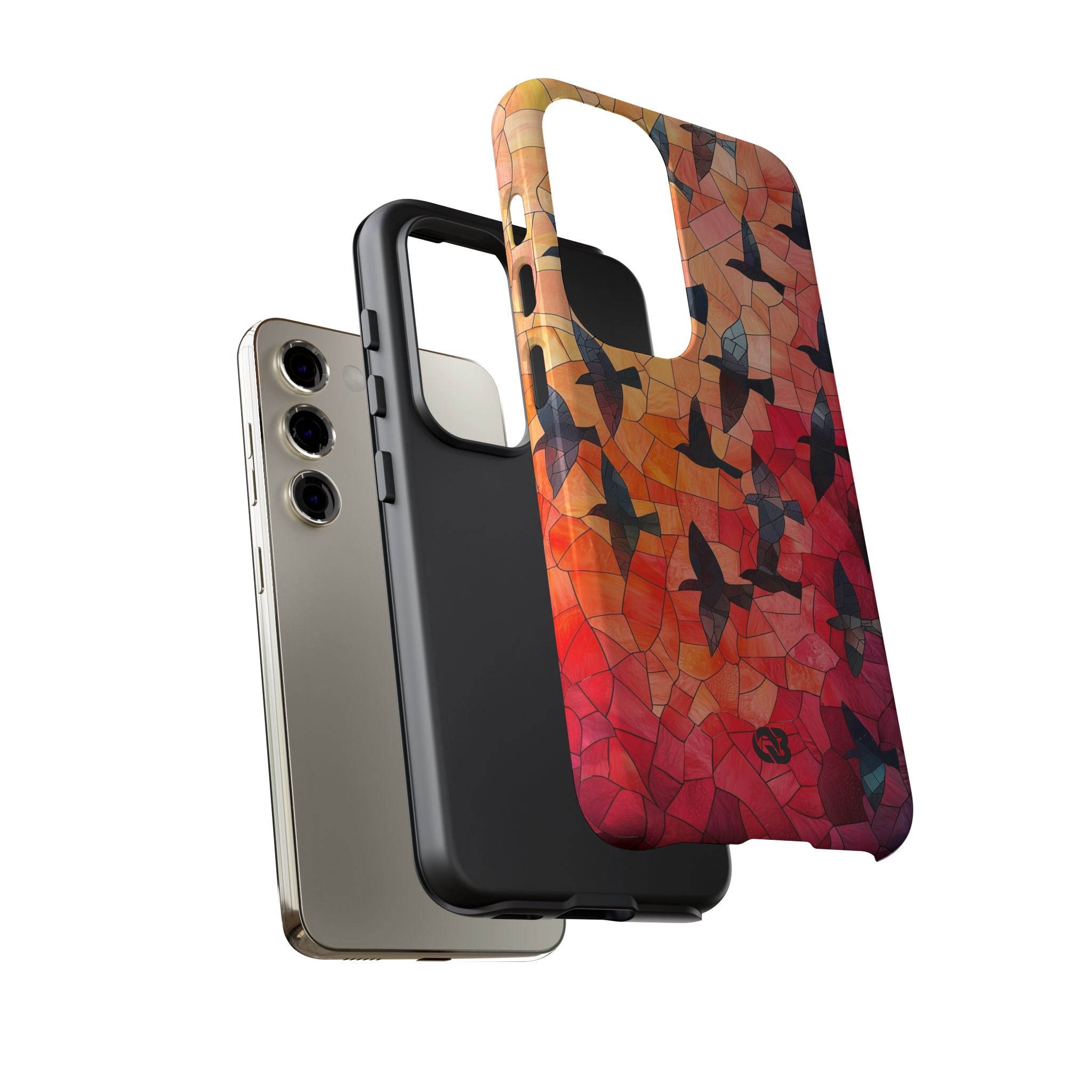 Ember Mosaic Wings · Tough Telefoncover for Samsung