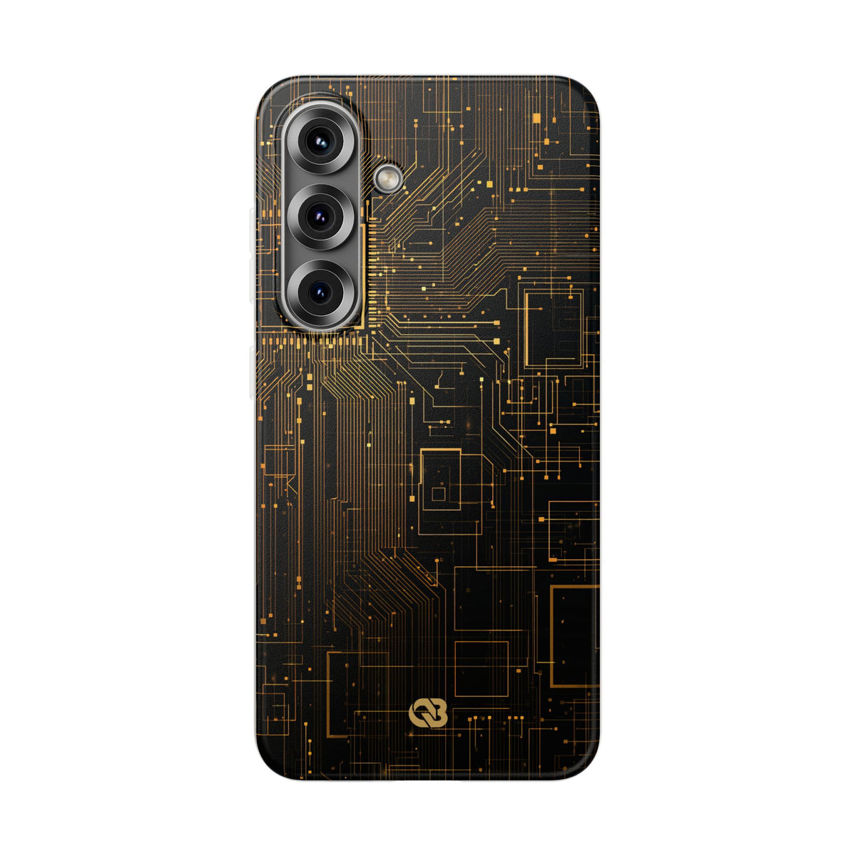 Gold Lite Phone Case for Samsung - Amber Core Mainframe