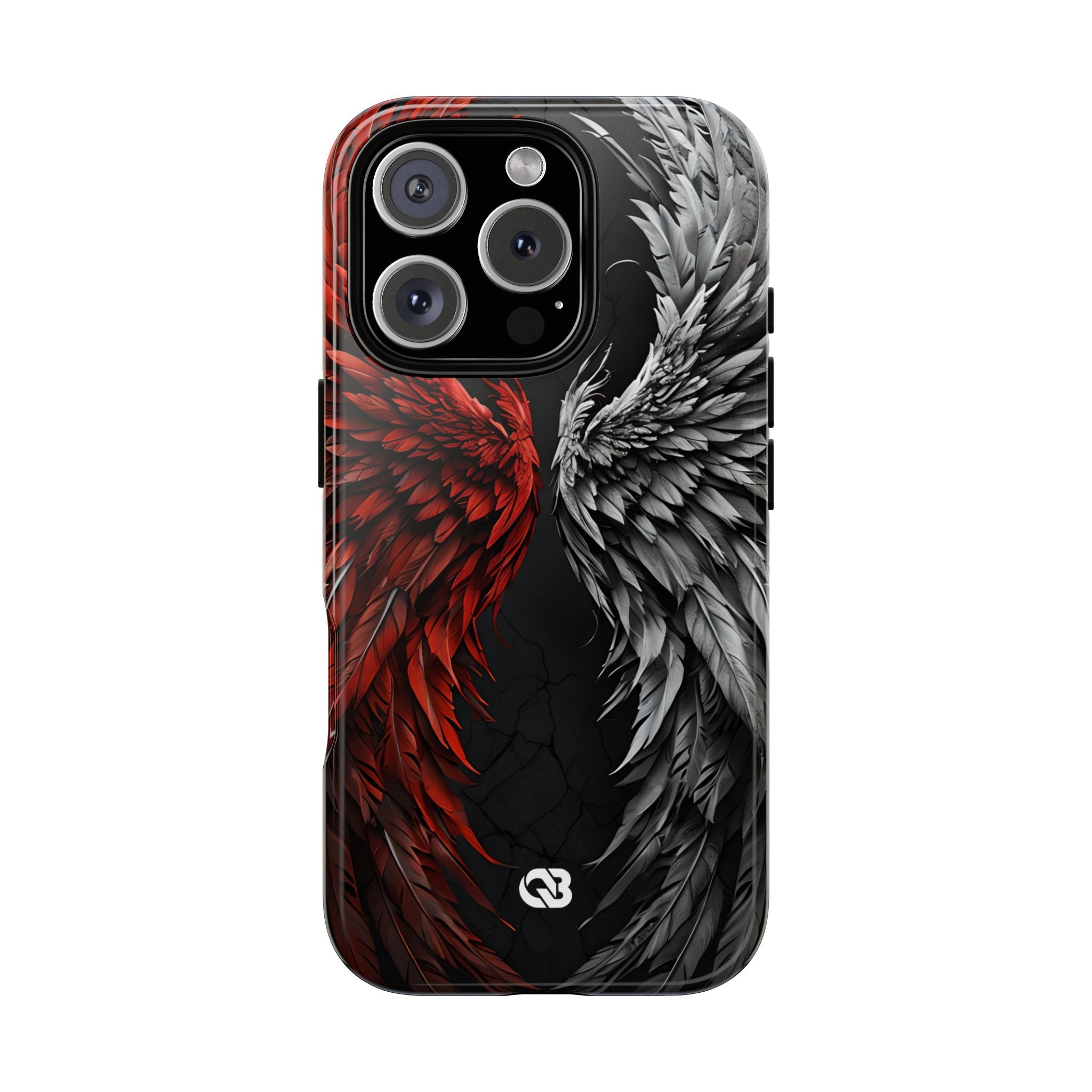Split Crimson Wing · Tough Phone Case for iPhone