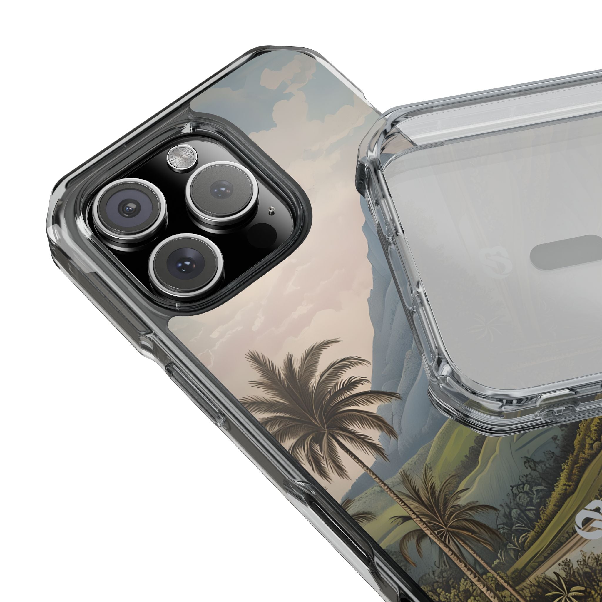 Cume Azul Esmeralda · Impacto Capa de Telefone para iPhone · Magsafe