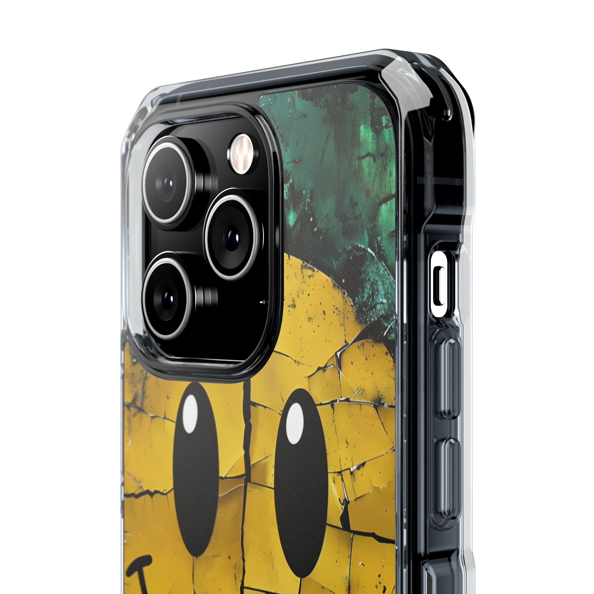 Zerbrochener Smiley iPhone 14 Pro Case - Impact