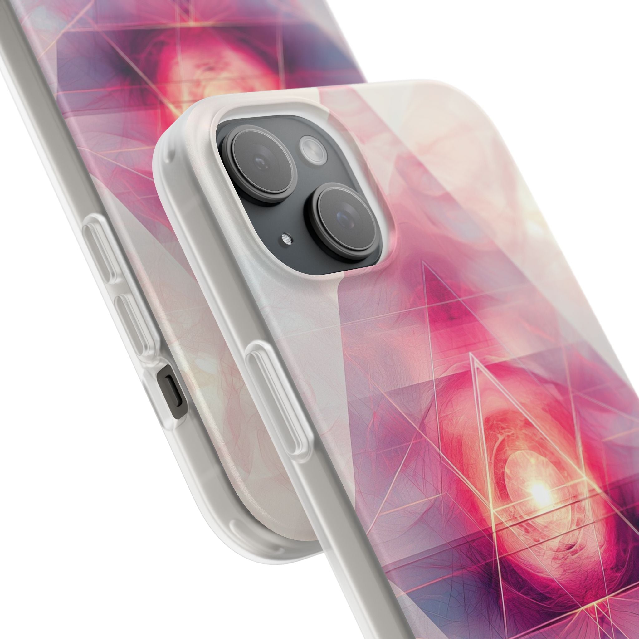 Diamond Glow iPhone 15 Plus Case - Soft