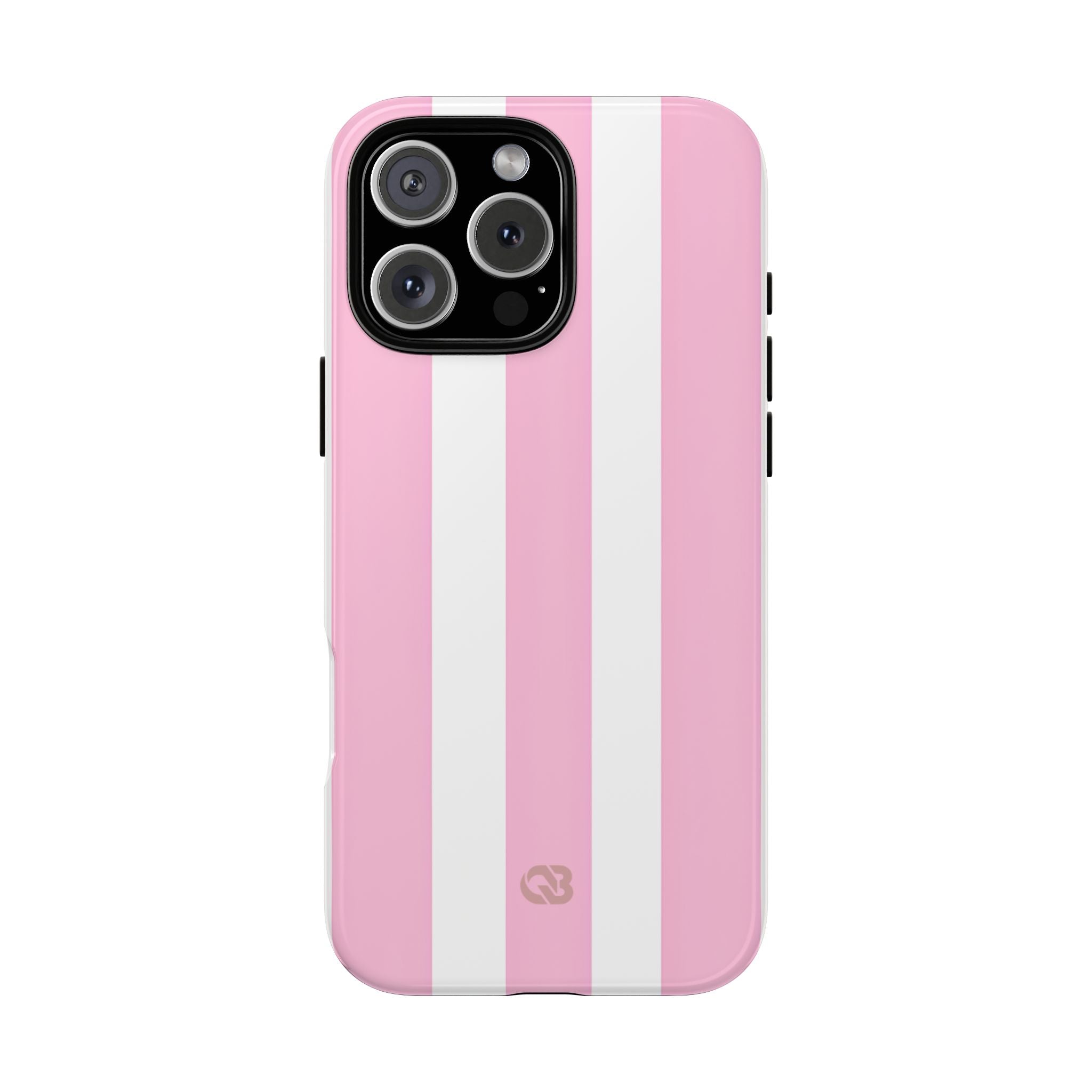 Soft Pink Stripe · Tough Coque de téléphone pour iPhone