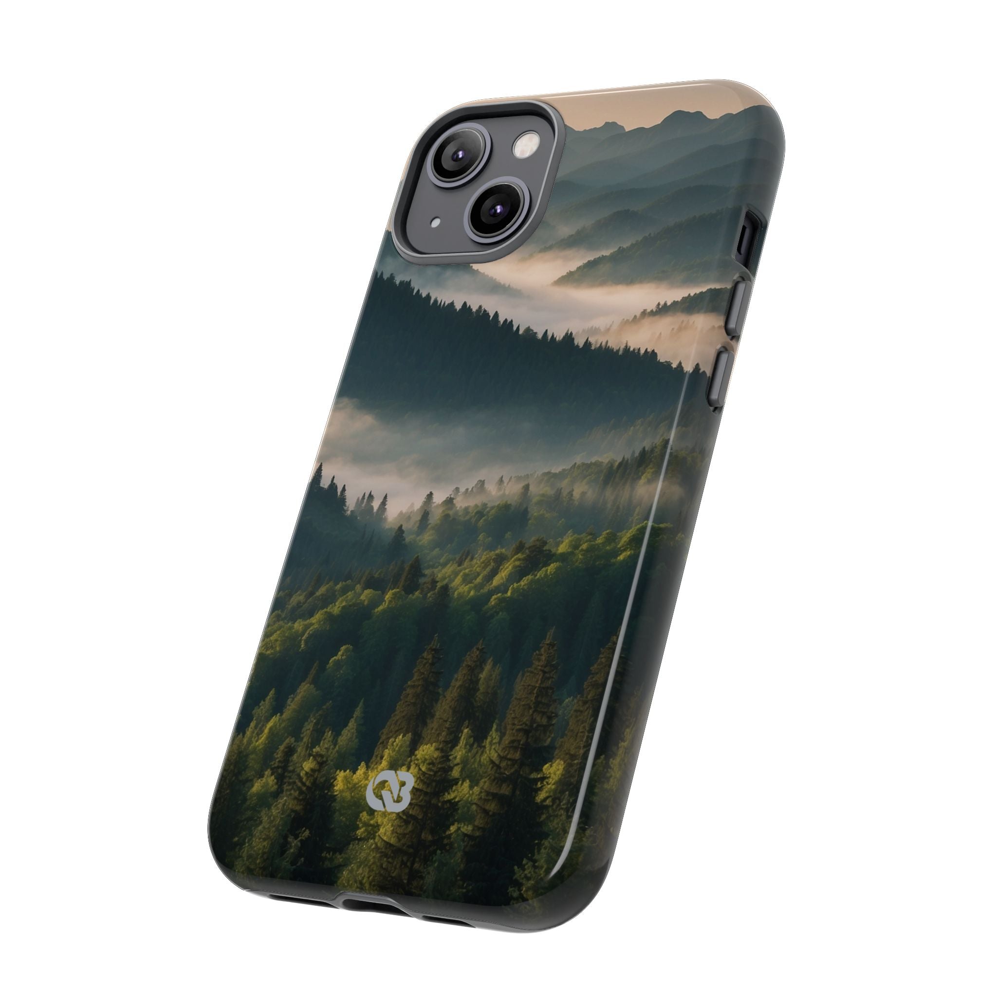 Foggy Mountain Ridge · Tough Phone Case for iPhone