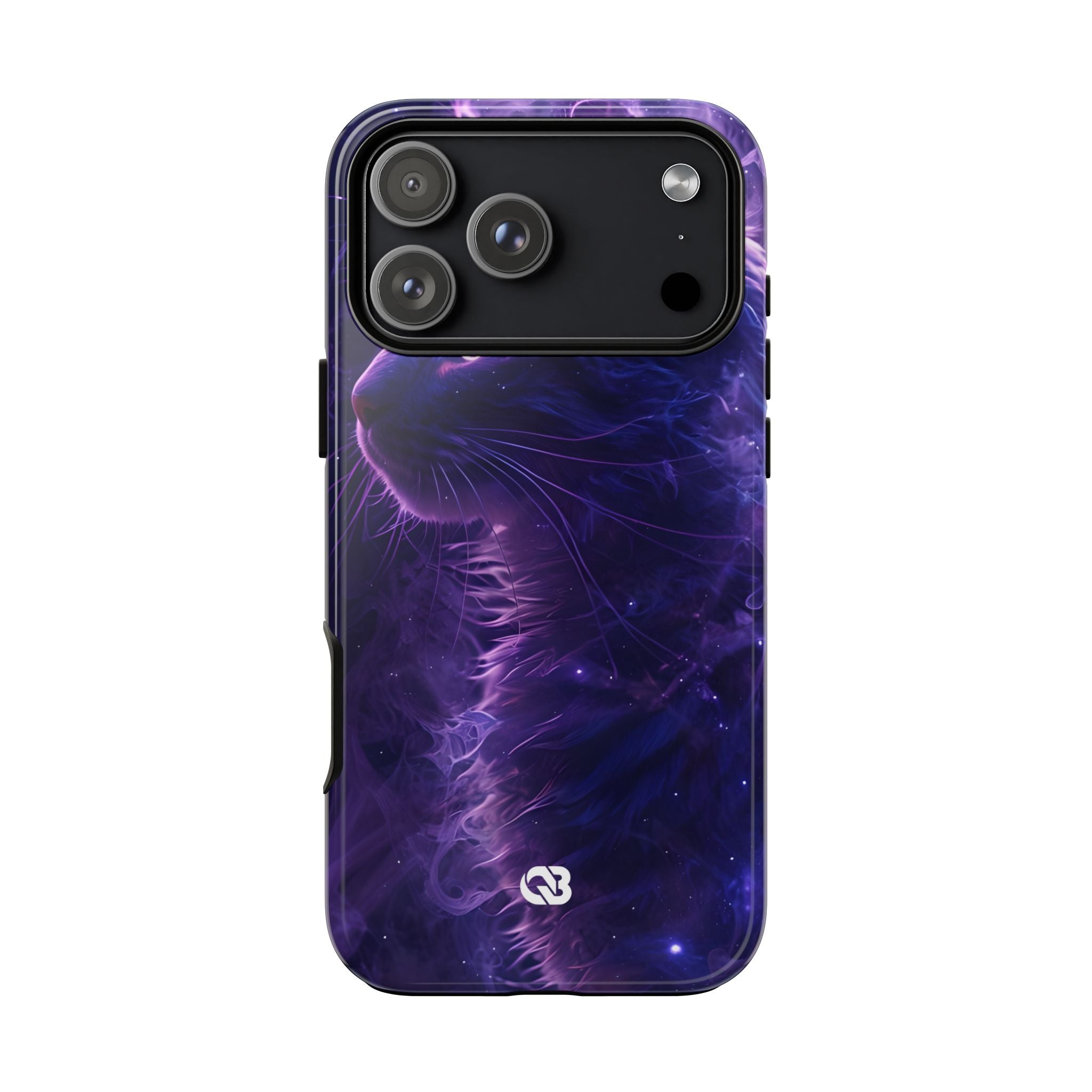 Purple Void Feline · Tough Custodia per iPhone