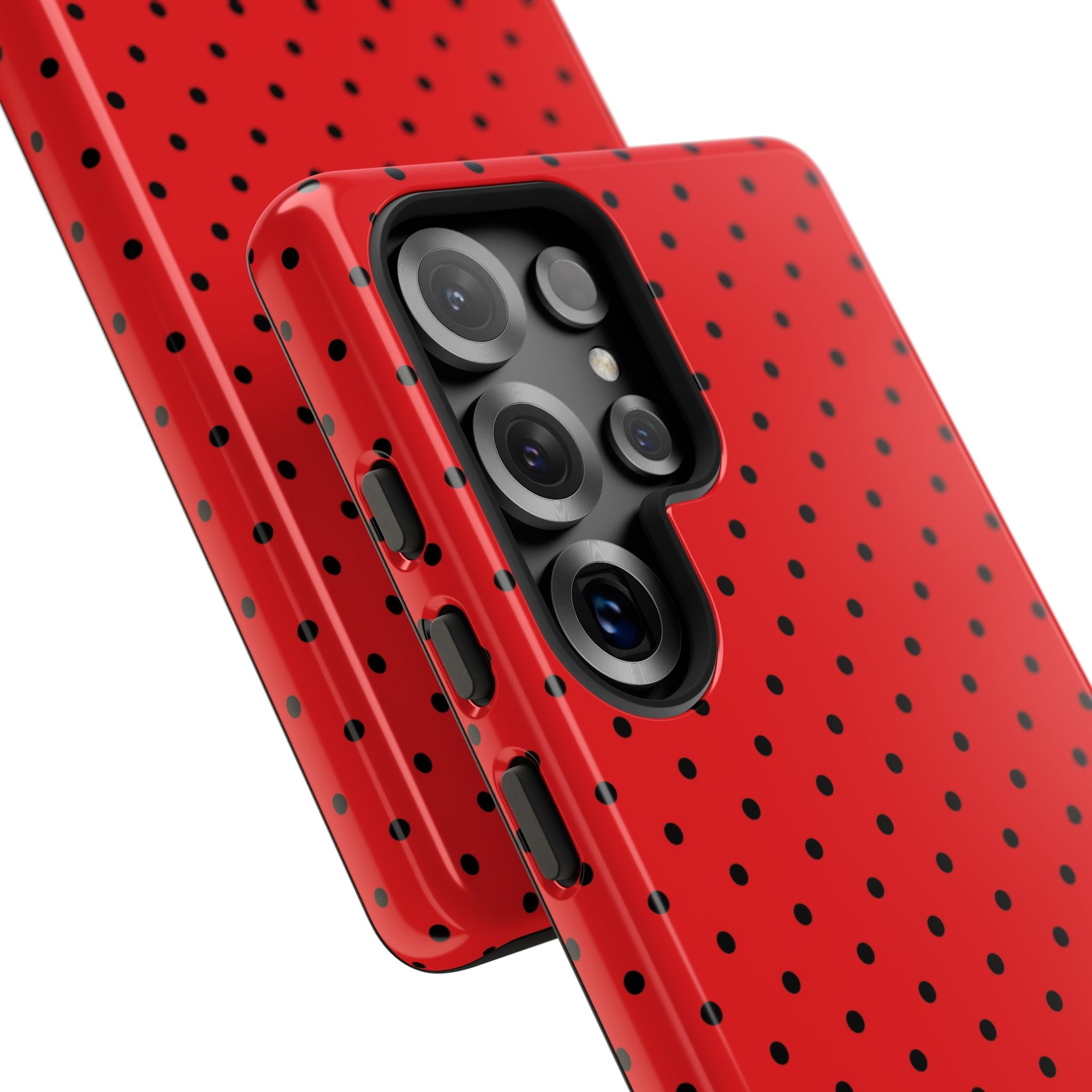 Crimson Dot Matrix Samsung S25 Ultra Cover - Tough