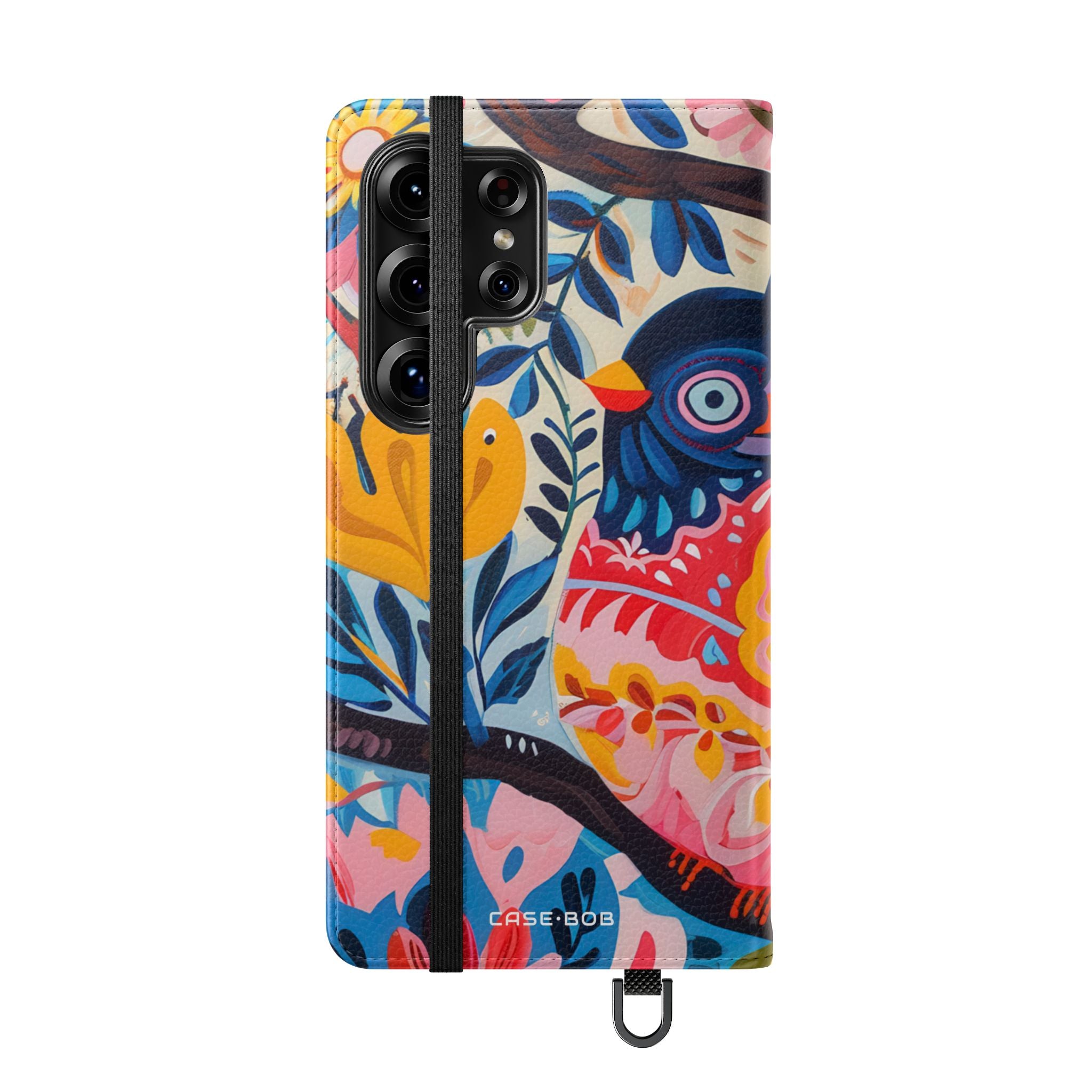 Ornate Owl Bloom - Samsung S25 Ultra Case - Wallet
