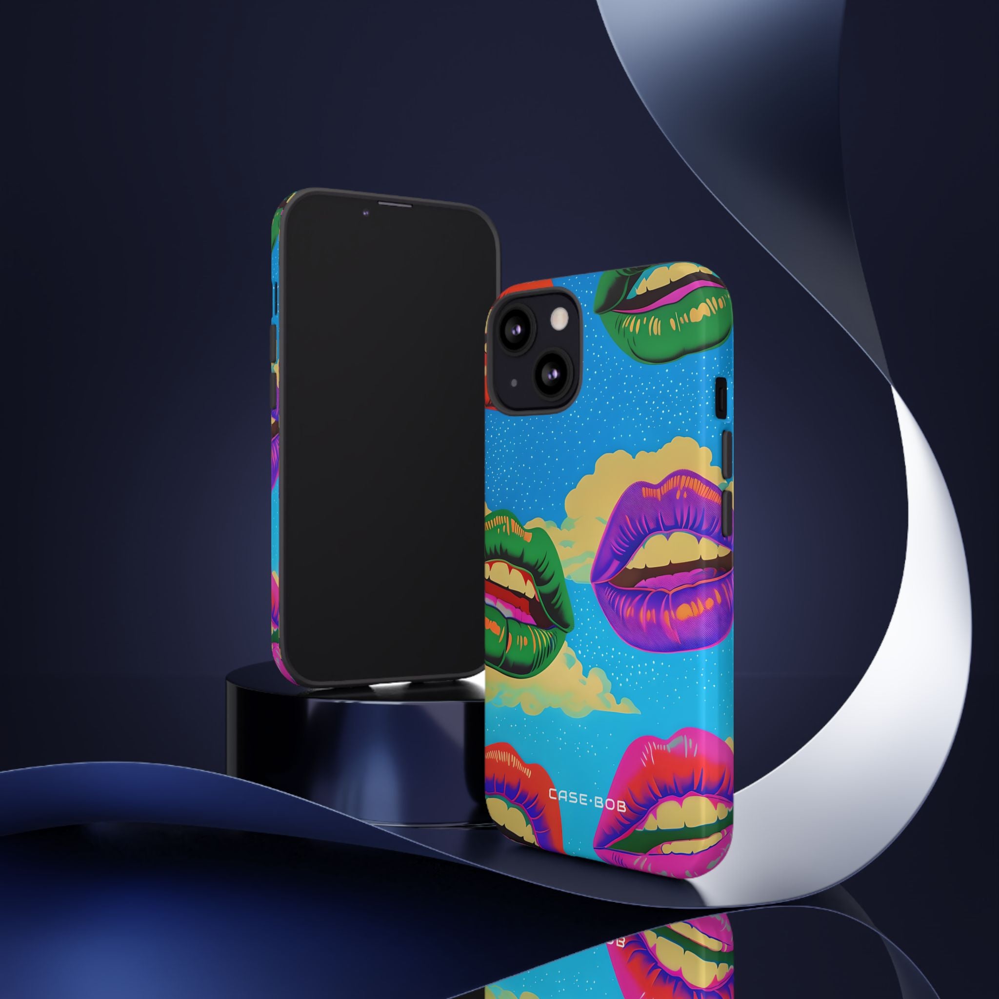 Colorful Lipscape iPhone 13 Case - Tough