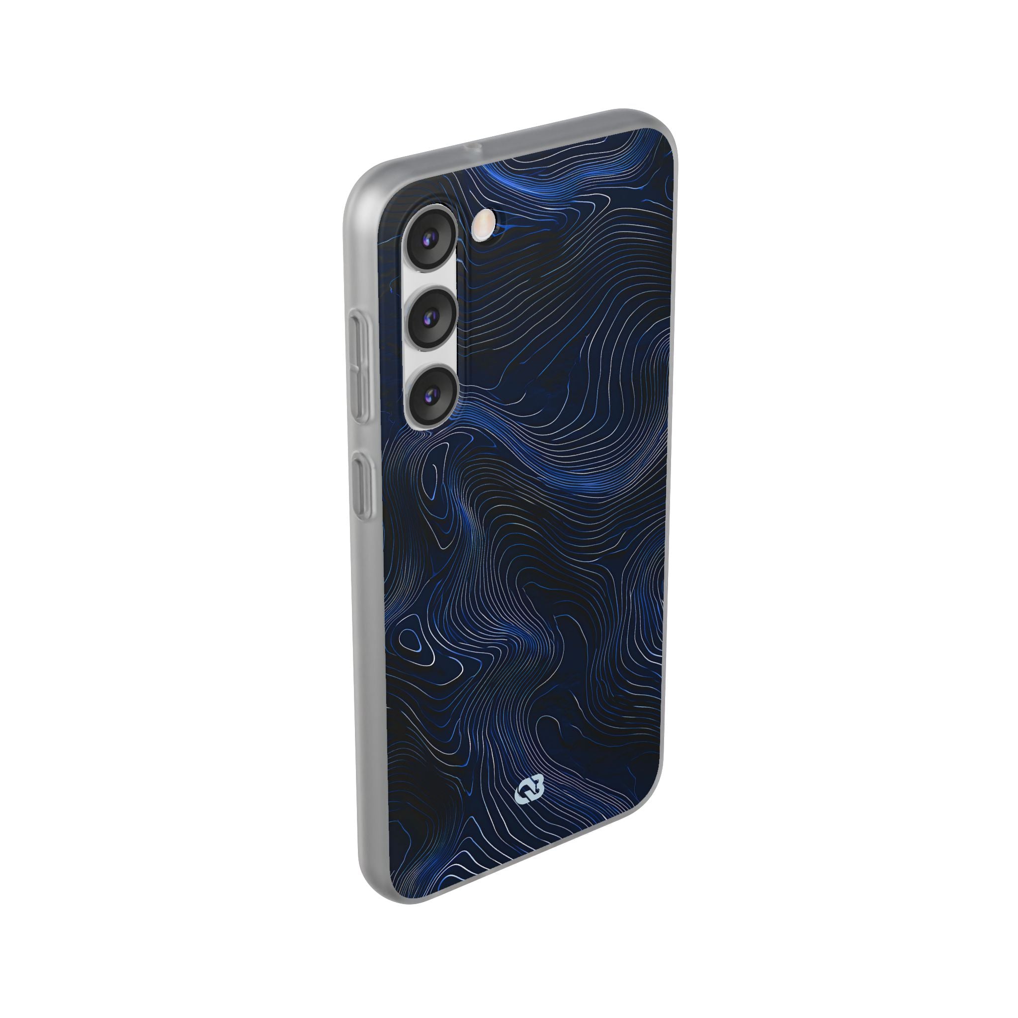Blue Lite Phone Case for Samsung - Cobalt Contour Ridge