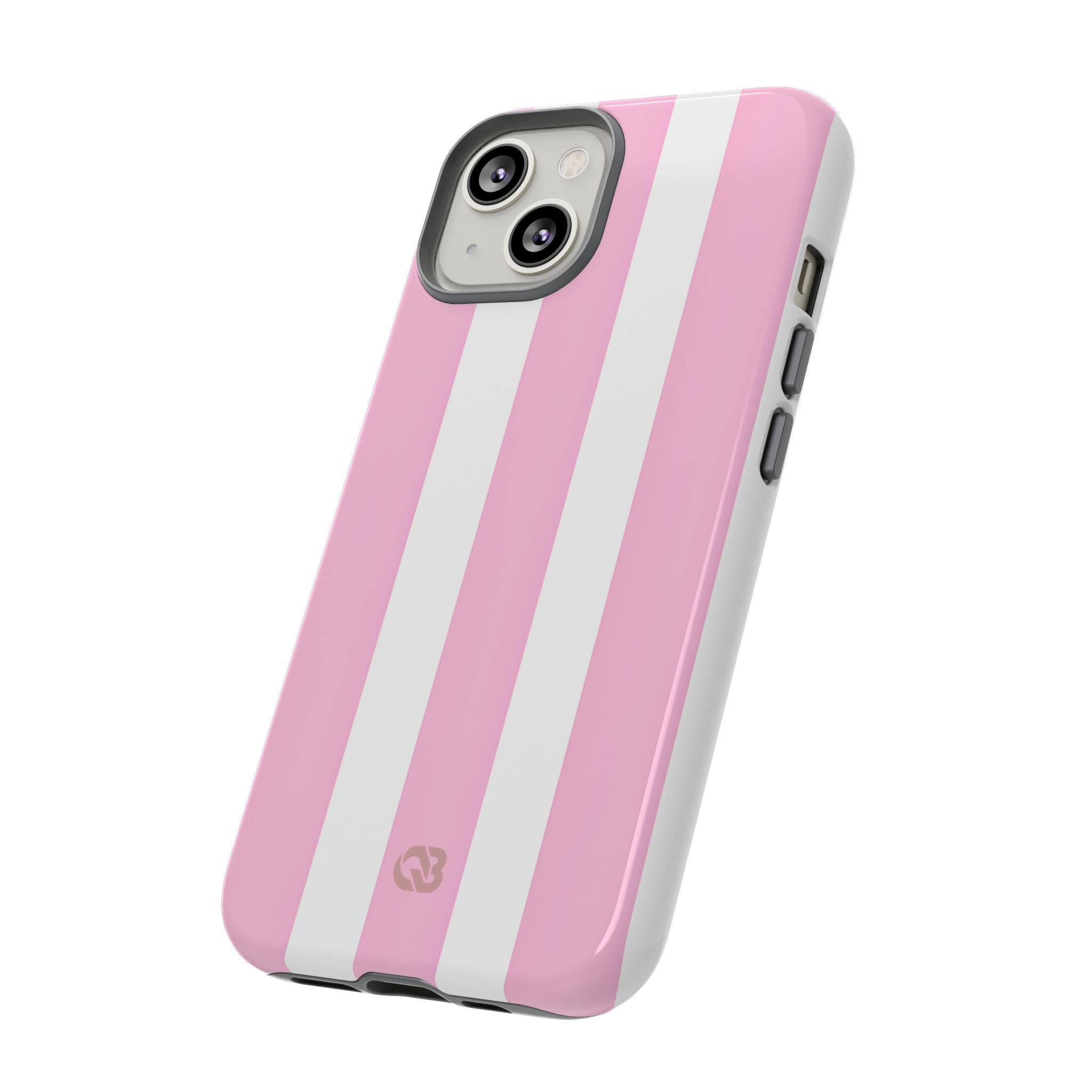Soft Pink Stripe · Tough Coque de téléphone pour iPhone