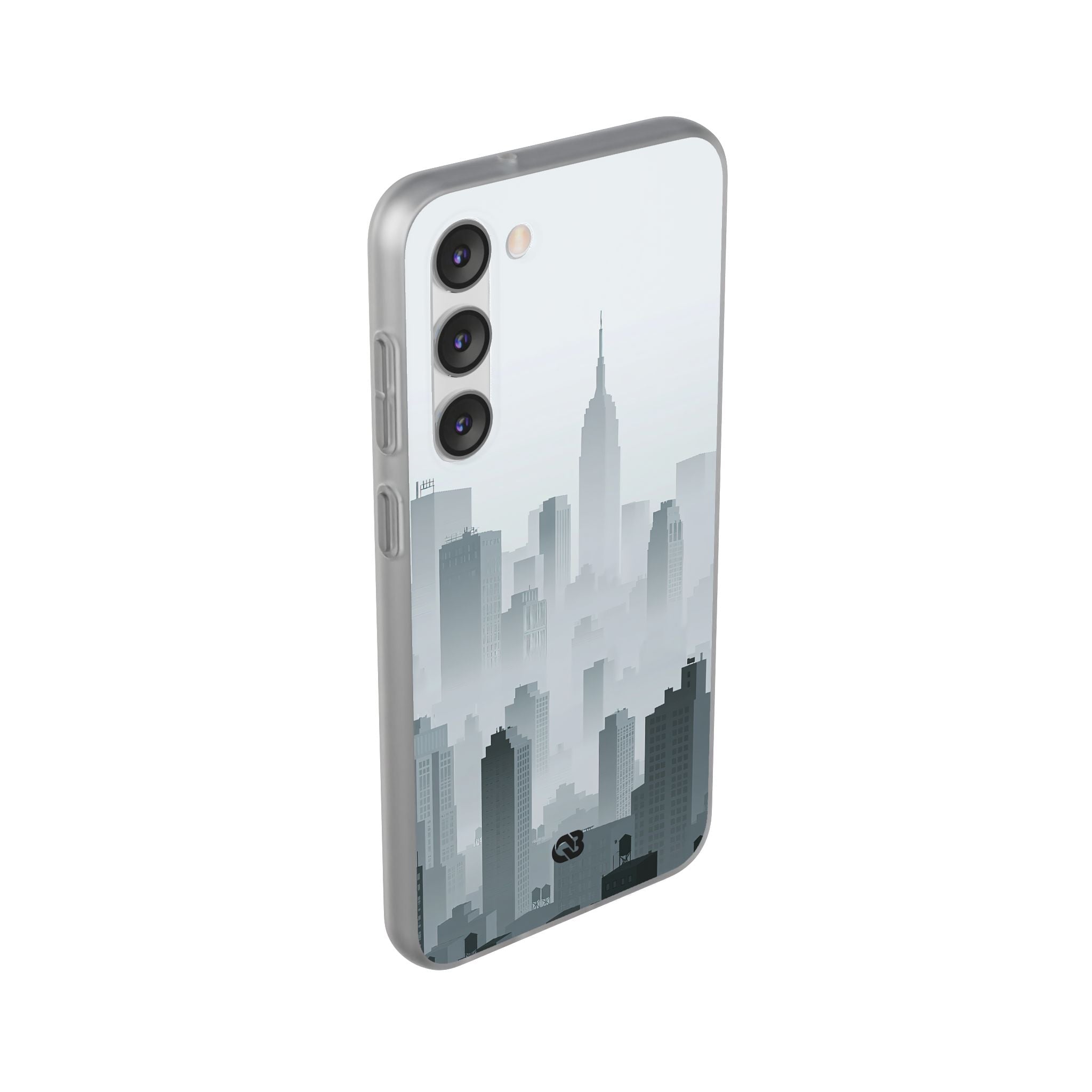 Grey Lite Phone Case for Samsung - Steel Mist Skyline