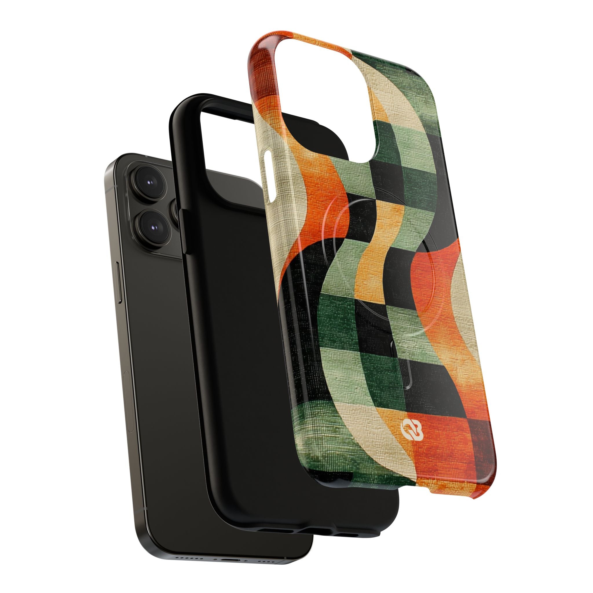 Burnt Orange Curve · Tough+ Phone Case for iPhone · Magsafe