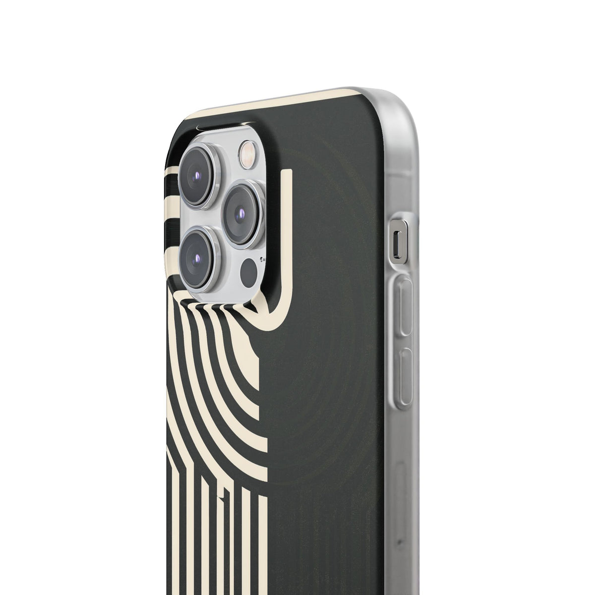 Beige Lite Phone Case for iPhone - Monolith Ivory Signal