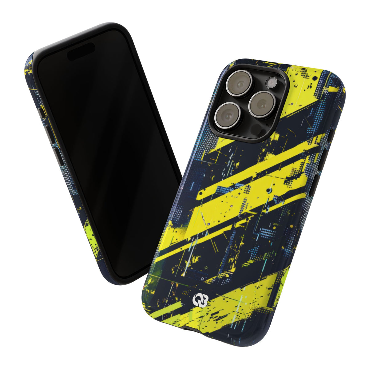 Acid Hazard · Tough Phone Case for iPhone · Yellow
