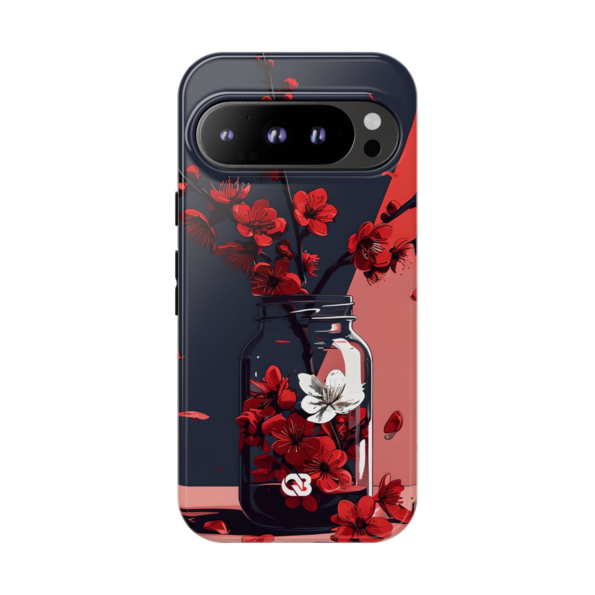 Crimson Blossom Jar · Tough Phone Case for Google Pixel