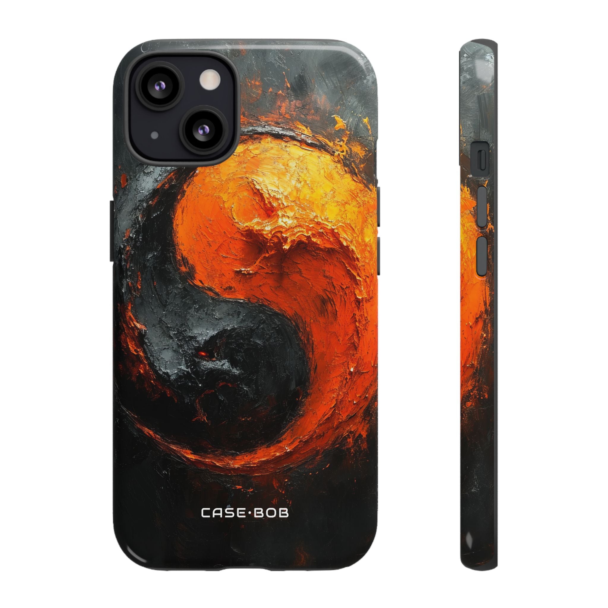 Geschmolzenes Yin-Yang iPhone 13 Case - Tough
