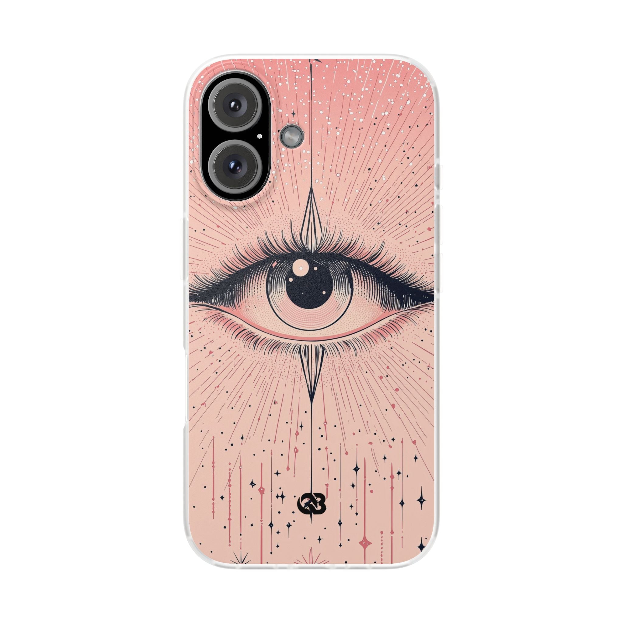 Obsidian Cosmic Gaze · Soft Phone Case for iPhone