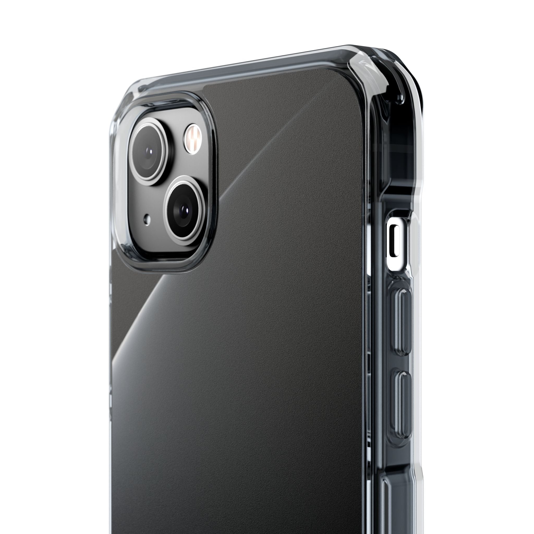 Black Impact MagSafe Phone Case for iPhone - Obsidian Lunar Arch
