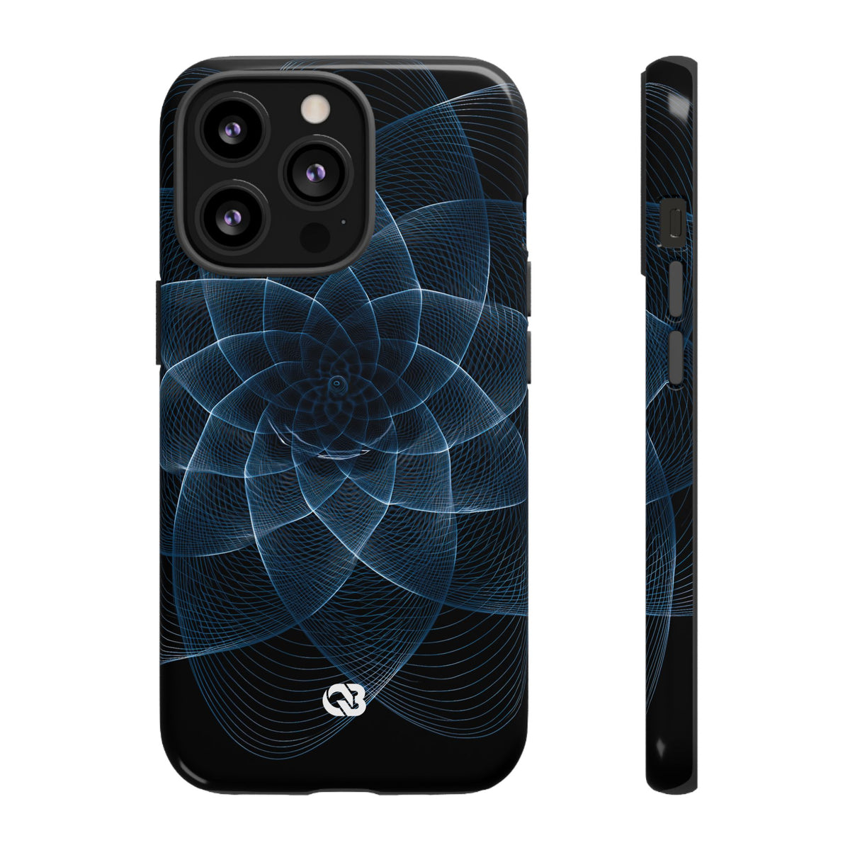 Harmonic Orbit · Tough Phone Case for iPhone · Blue