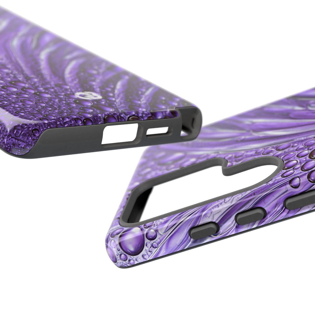 Violet Liquid Gel · Tough Phone Case for Samsung · Purple