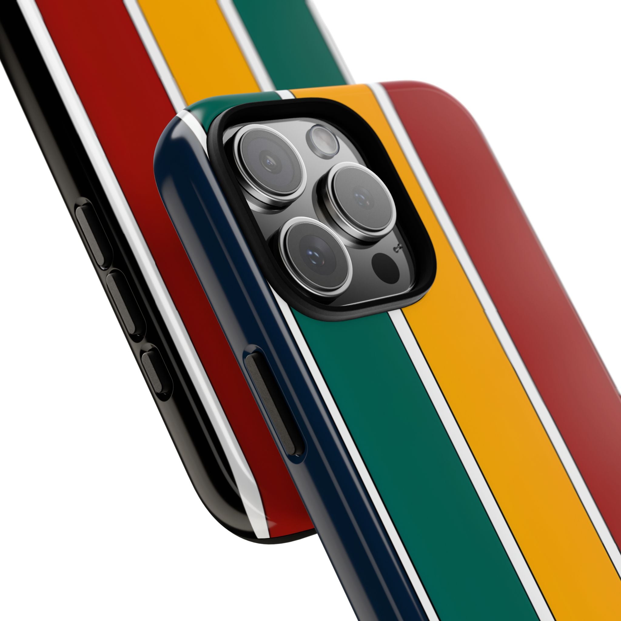 Retro Racing Bars · Tough Θήκη για iPhone