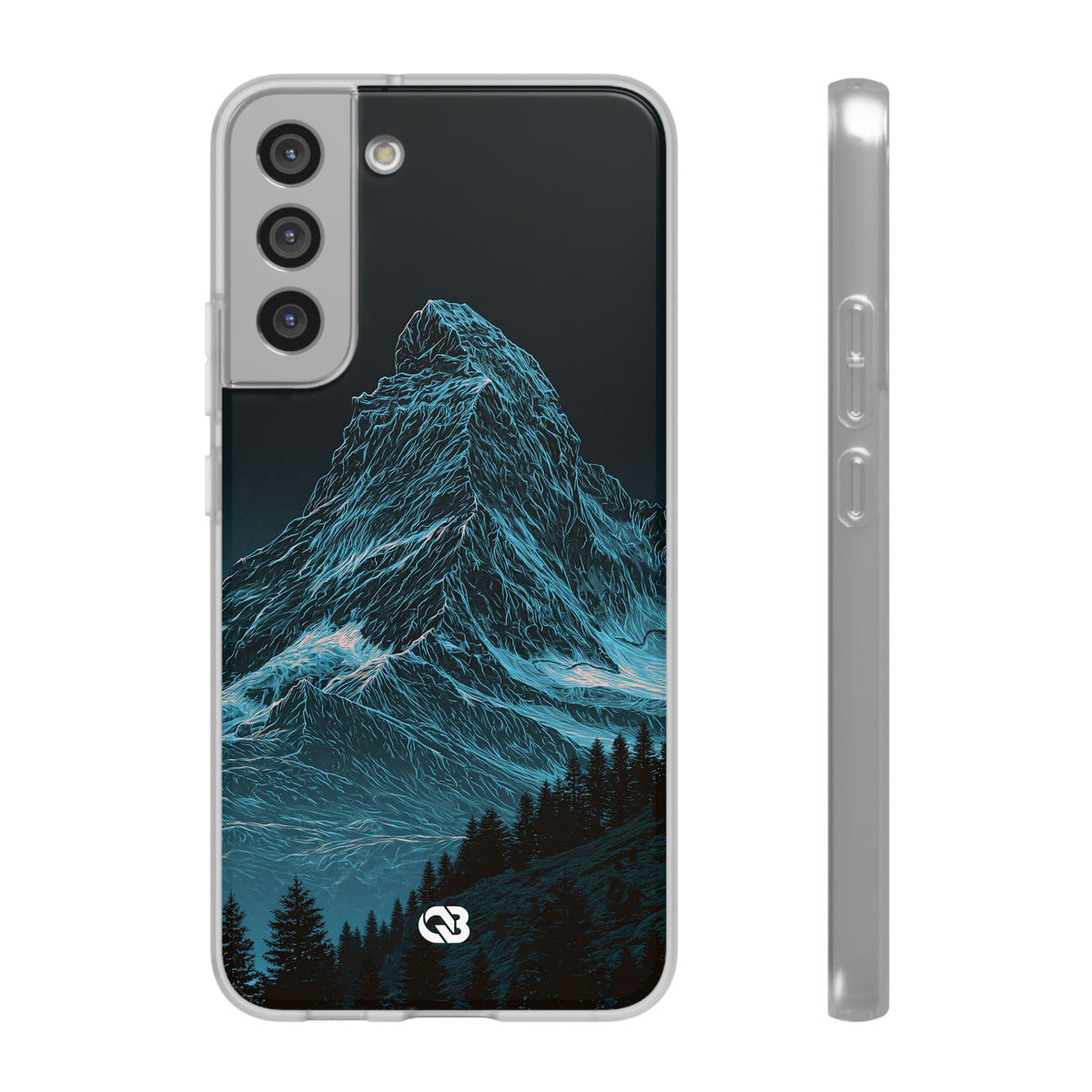 Glacial Alpine Peak · Lite Phone Case for Samsung · Blue