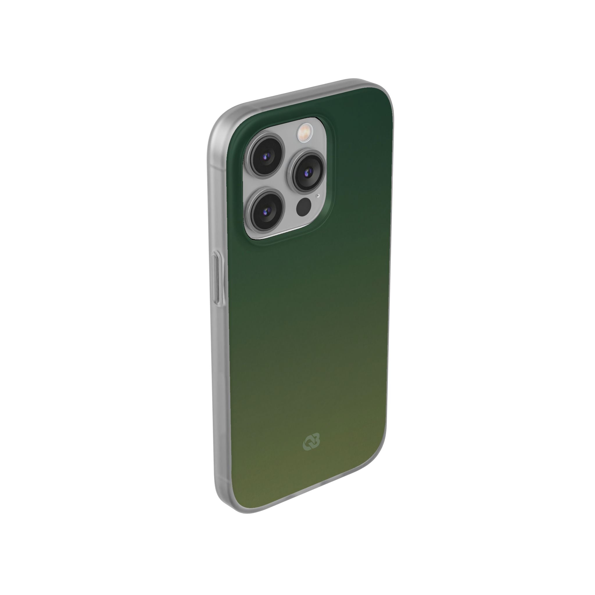 Green Lite Phone Case for iPhone - Shadow Moss Grain