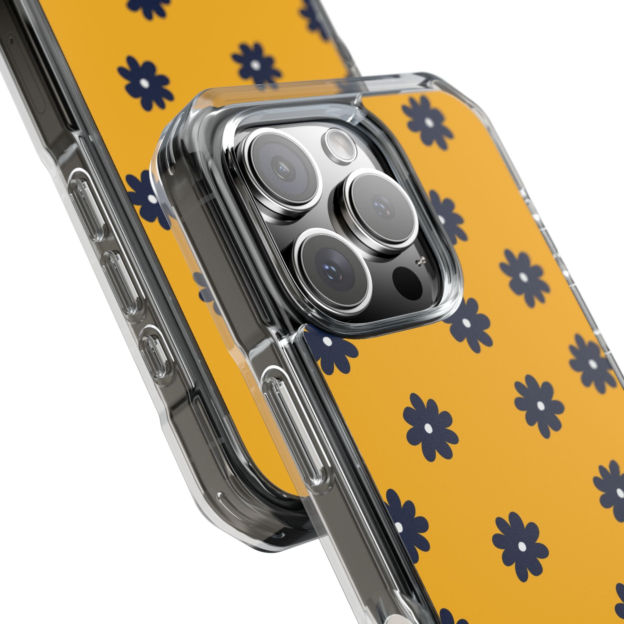 Navy Daisy Mustard · Impact Phone Case for iPhone · Magsafe