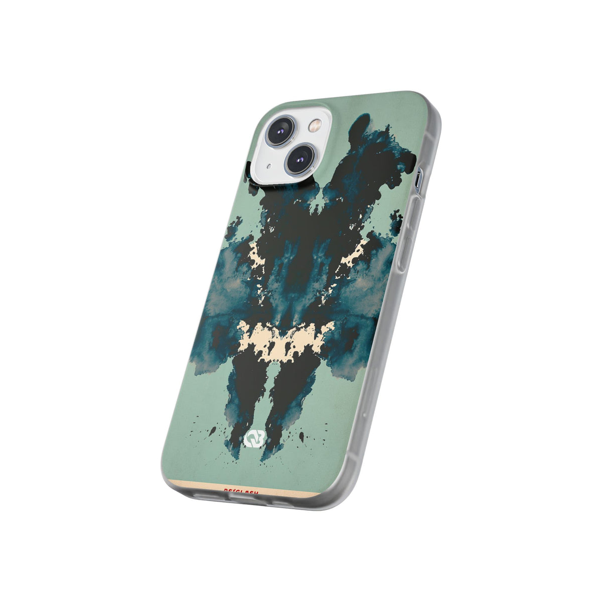 Rorschach Ink Void · Lite Phone Case for iPhone · Black