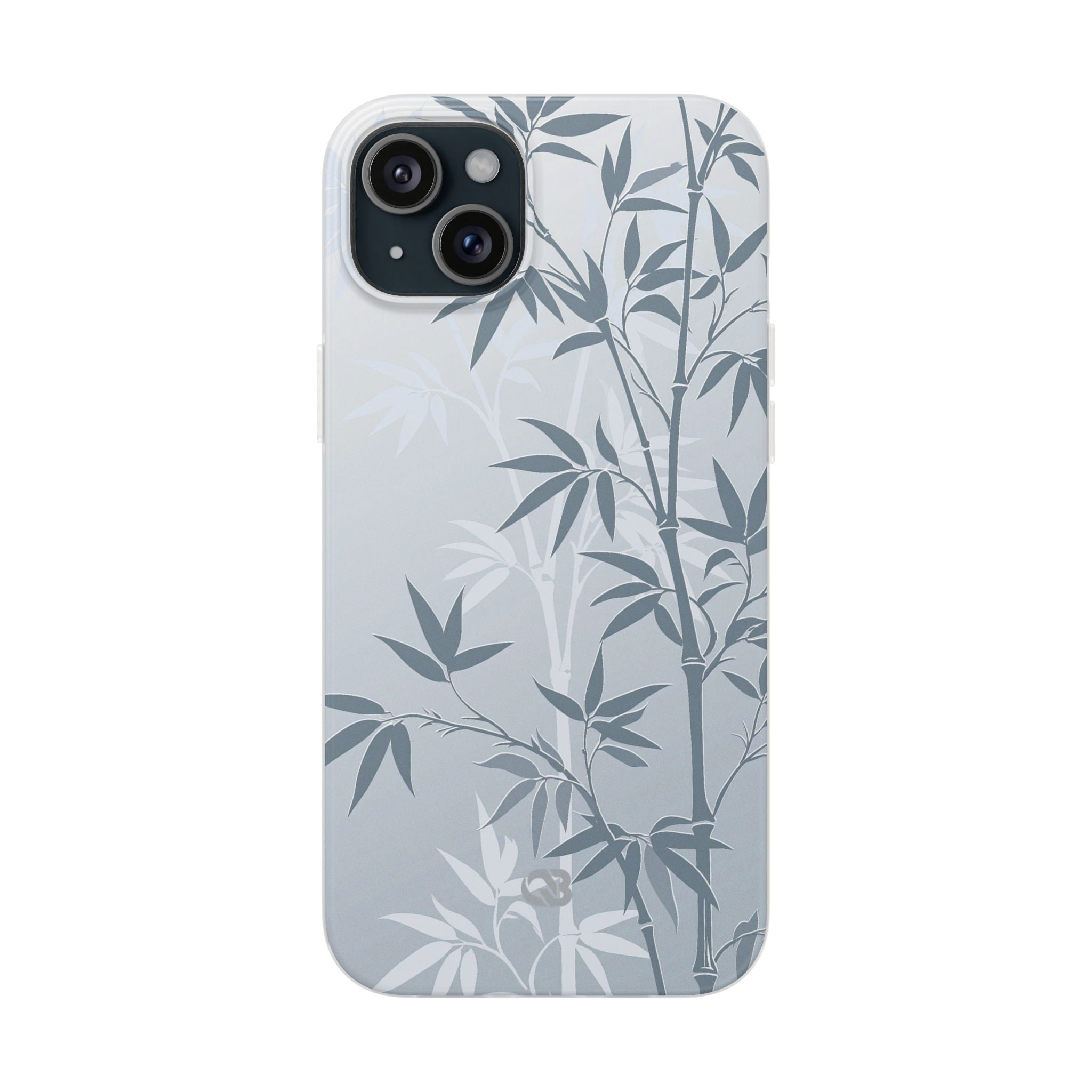Blue Lite Phone Case for iPhone - Slate Bamboo Shadow