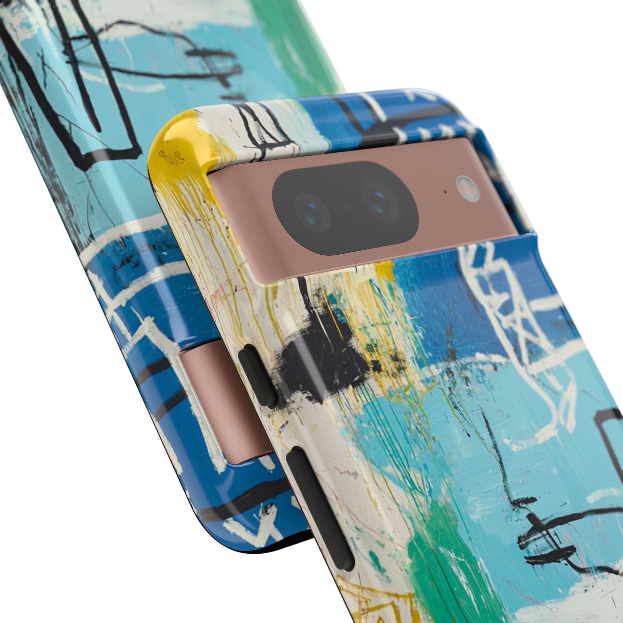Azure Urban Scribble · Tough Phone Case for Google Pixel