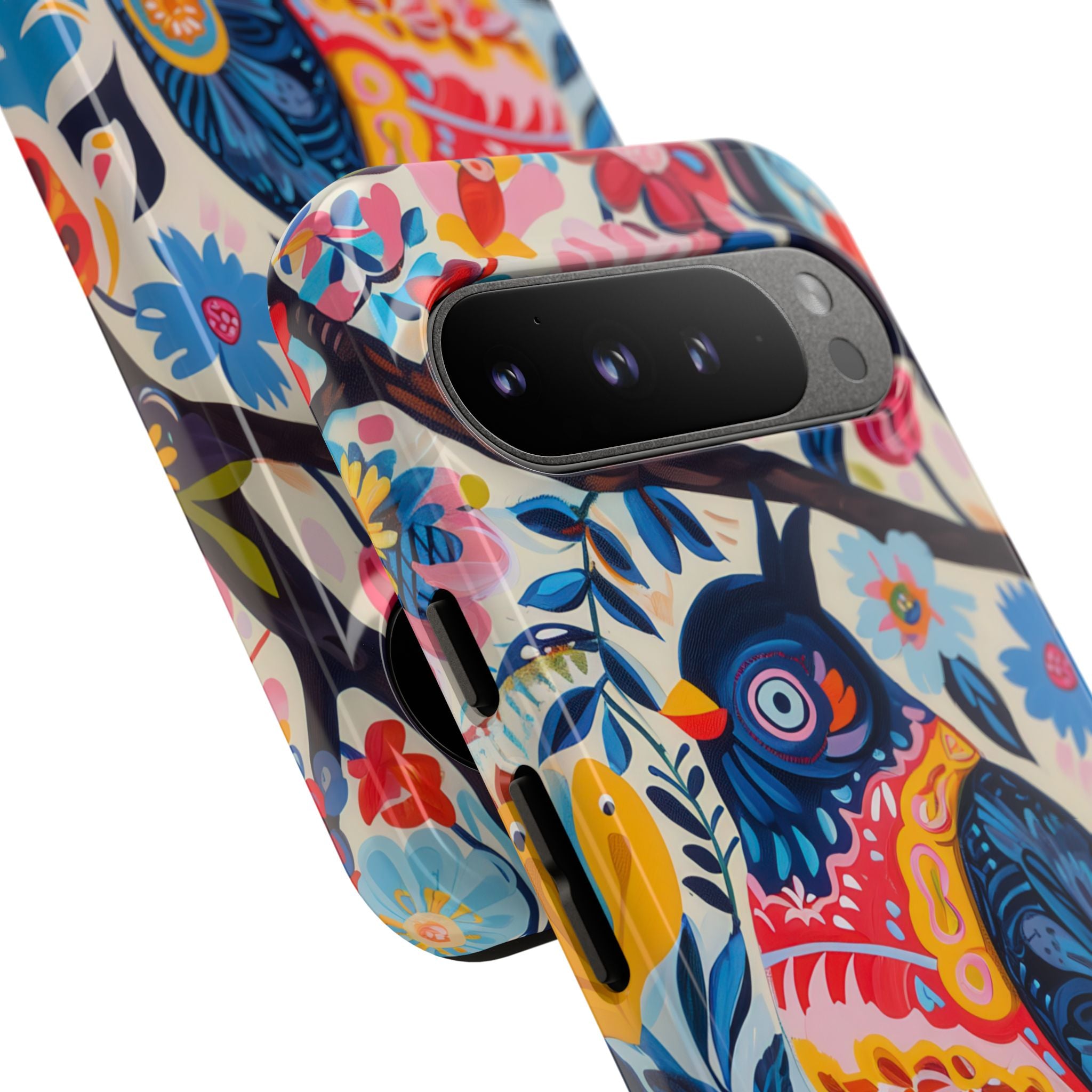 Owl Bloom Google Pixel 9 Pro XL Case - Tough